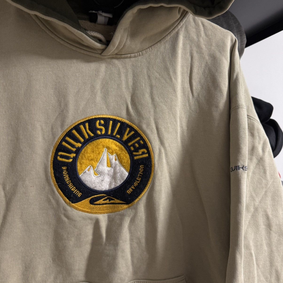 Quiksilver Vintage Avant Garde Quicksilver Hoodie Size US L / EU 52-54 / 3 - 2 Thumbnail