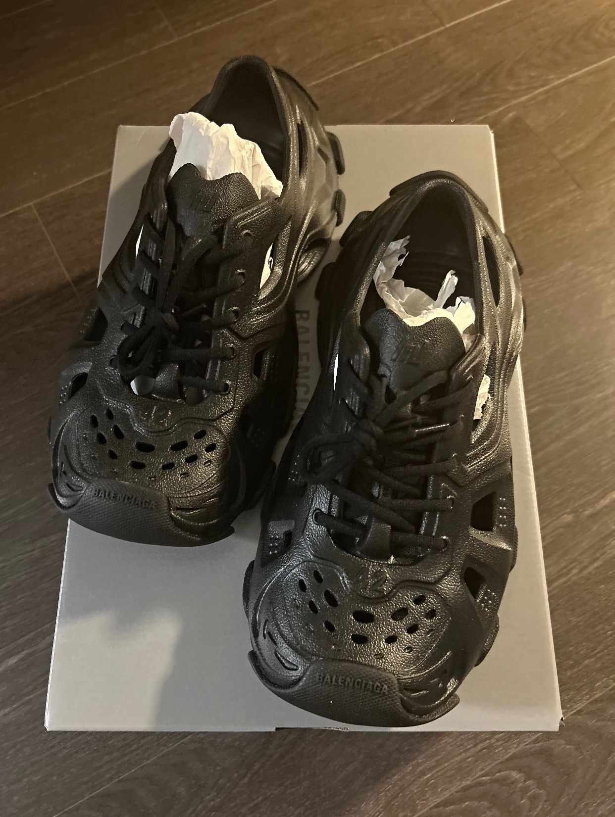 Balenciaga HD LACE-UP CHUNKY SNEAKERS Size US 9 / EU 42 - 2 Thumbnail