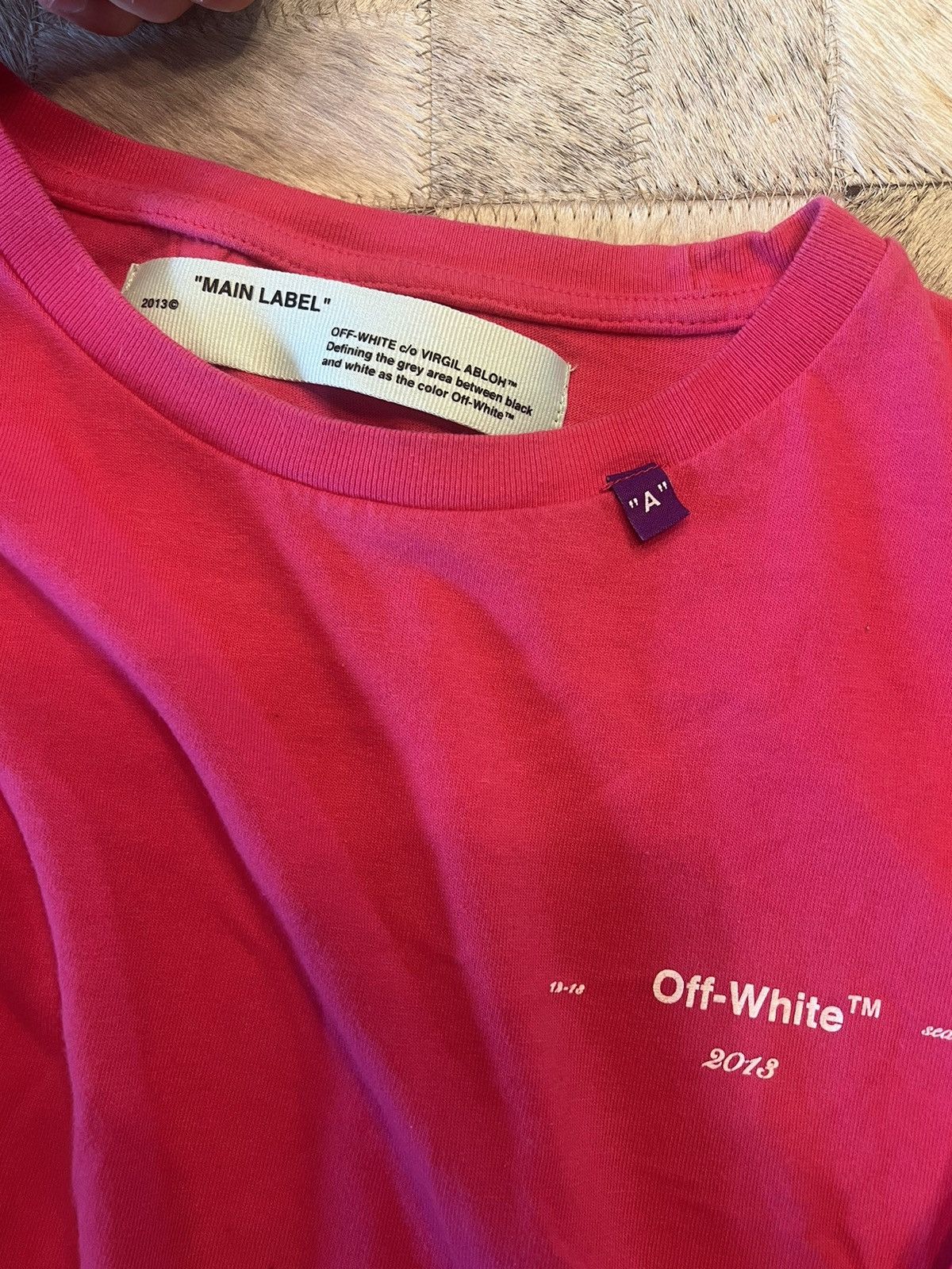Off-White 18-18 Off-White™ 2013 seasonal tee Size US M / EU 48-50 / 2 - 5 Thumbnail