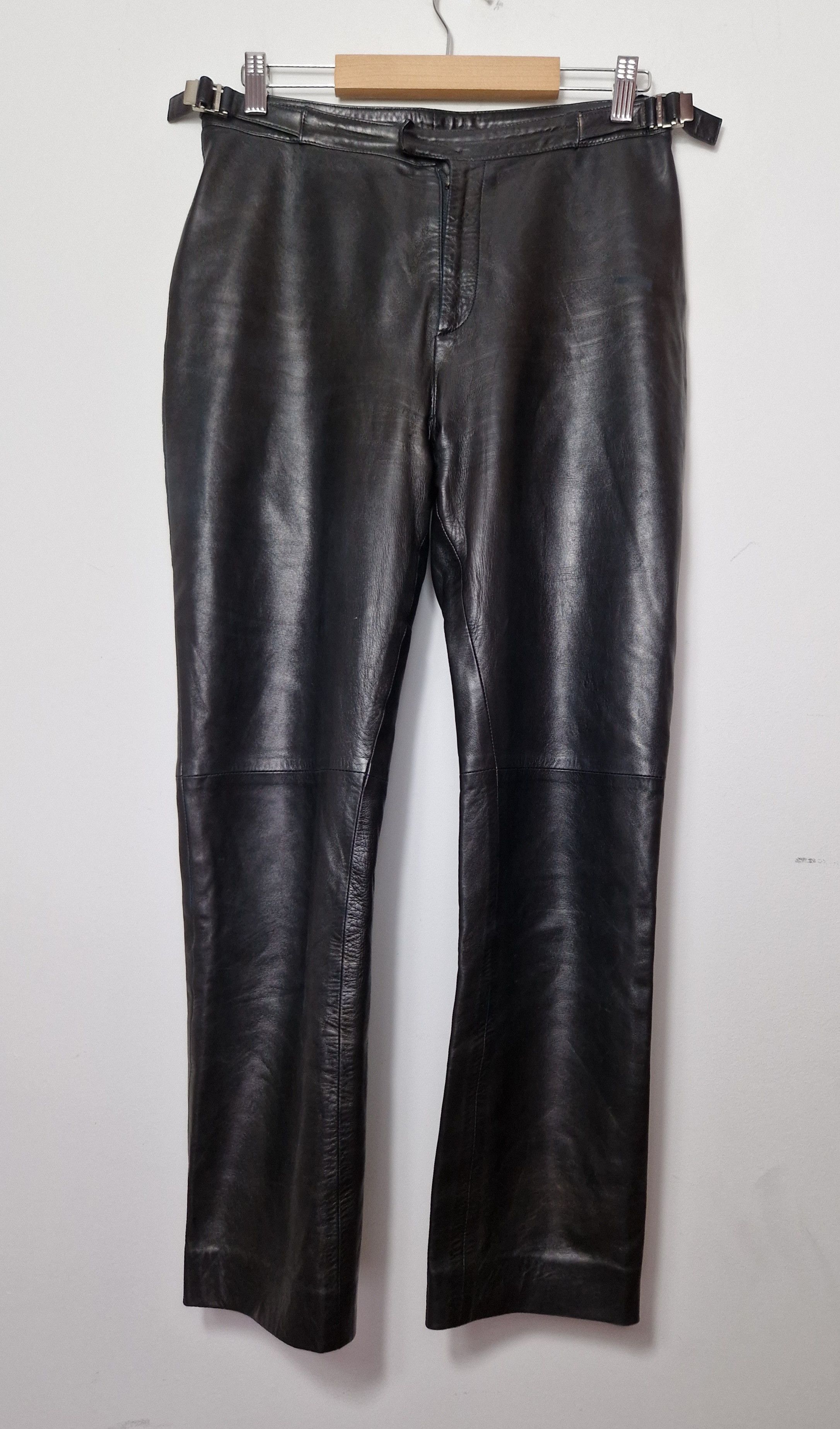 Gucci Gucci by Tom Ford Leather Pants Size 26" / US 2 / IT 38 - 1 Thumbnail