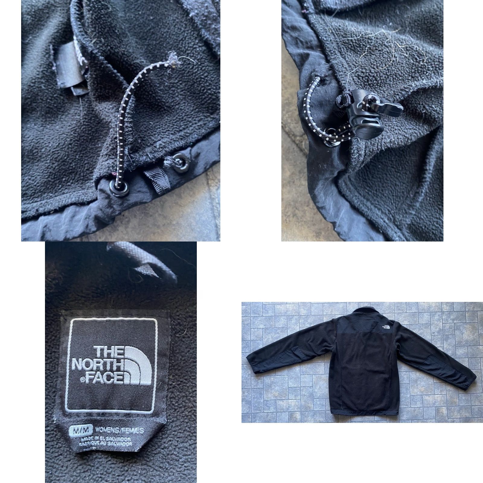 The North Face The North Face Polartec Fleece Jacket Womens Medium Black Flaws Wear Size M / US 6-8 / IT 42-44 - 9 Thumbnail