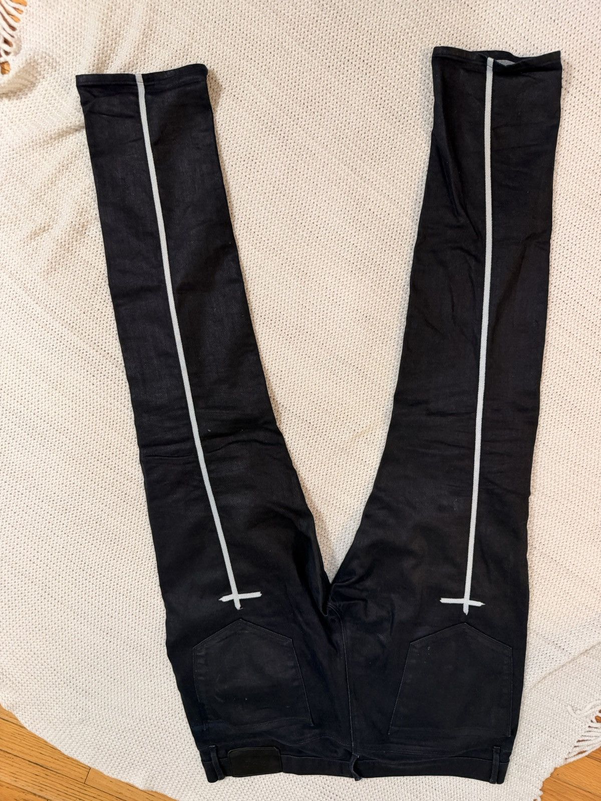 Rta RTA Navy Blue “Sinners” Skinny Jeans Size US 36 / EU 52 - 3 Thumbnail