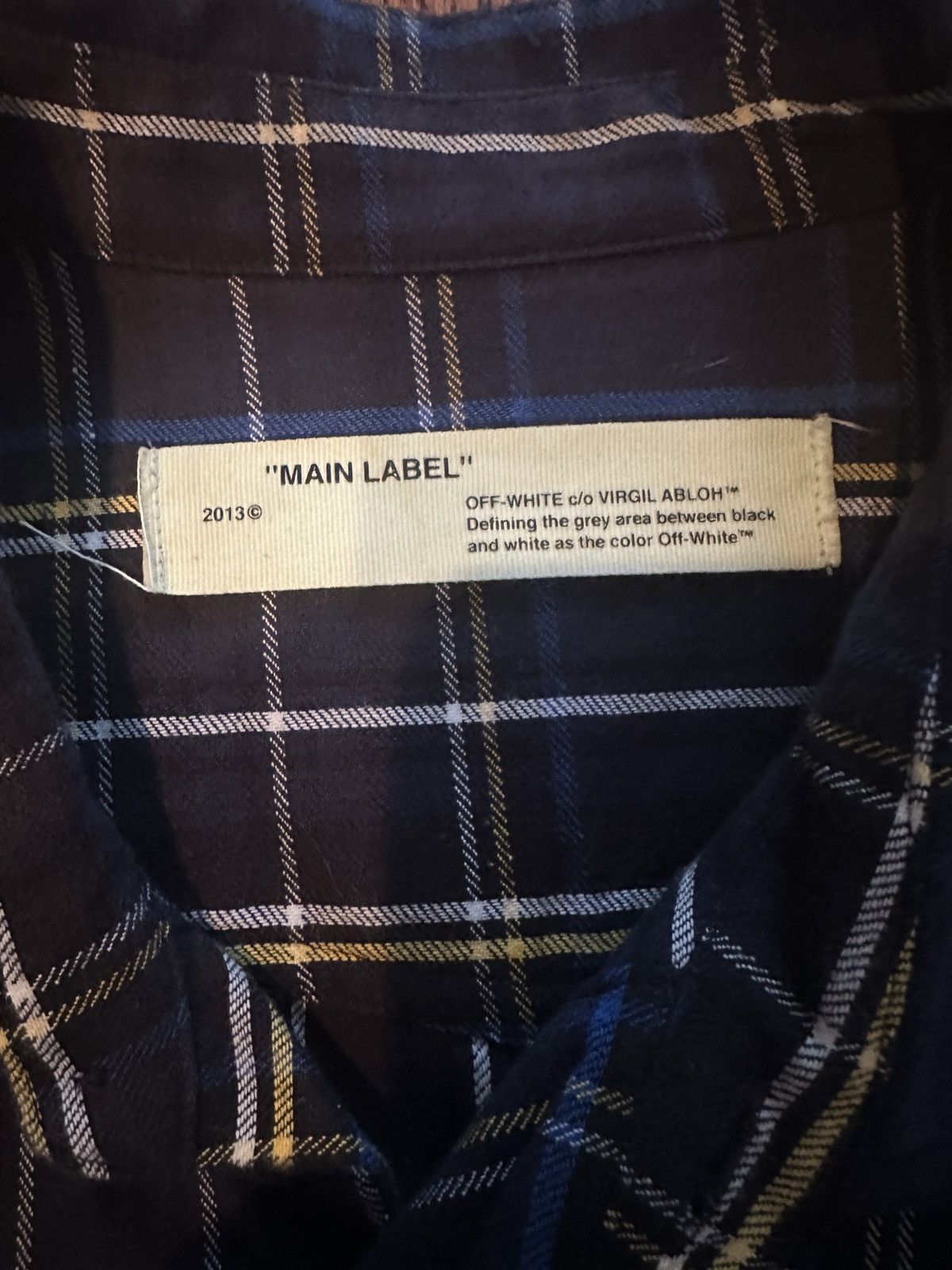Off-White Off-White Flannel Size US S / EU 44-46 / 1 - 4 Thumbnail