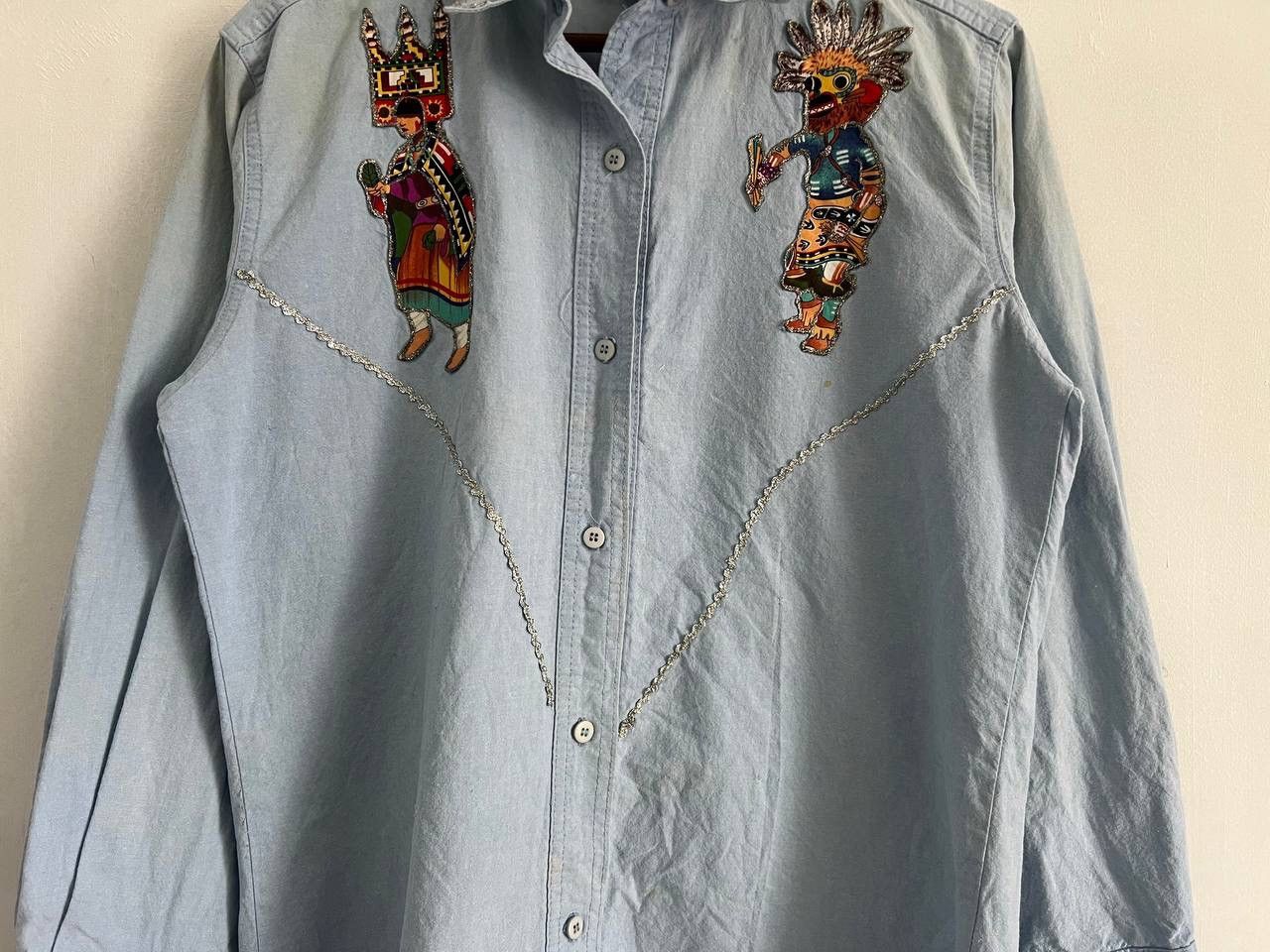 14th Addiction Cricket Creek Chamray Button Up Collar Camp Size US XL / EU 56 / 4 - 4 Thumbnail