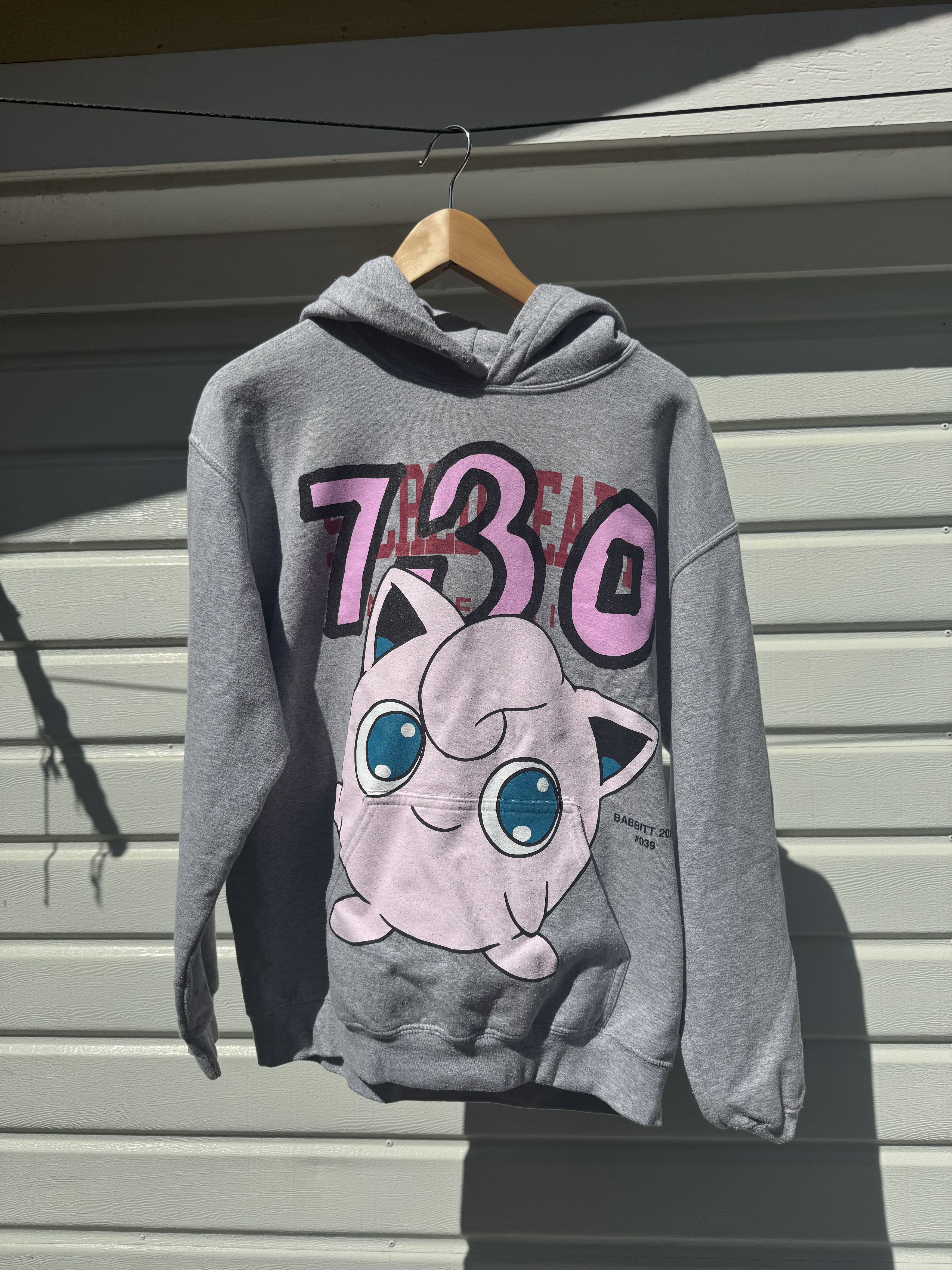 Asspizza 1 OF 1 Ass Pizza x Pokemon - Jigglypuff hoodie Size US S / EU 44-46 / 1 - 1 Thumbnail