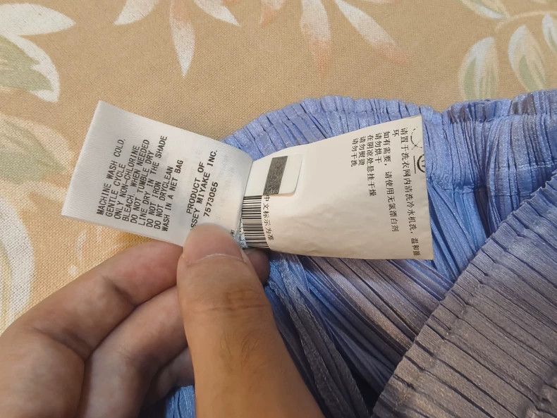 Issey Miyake issey miyake size:2 Light blue pleated pants 2506-Nextarro Size 42" / US 20 - 3 Thumbnail