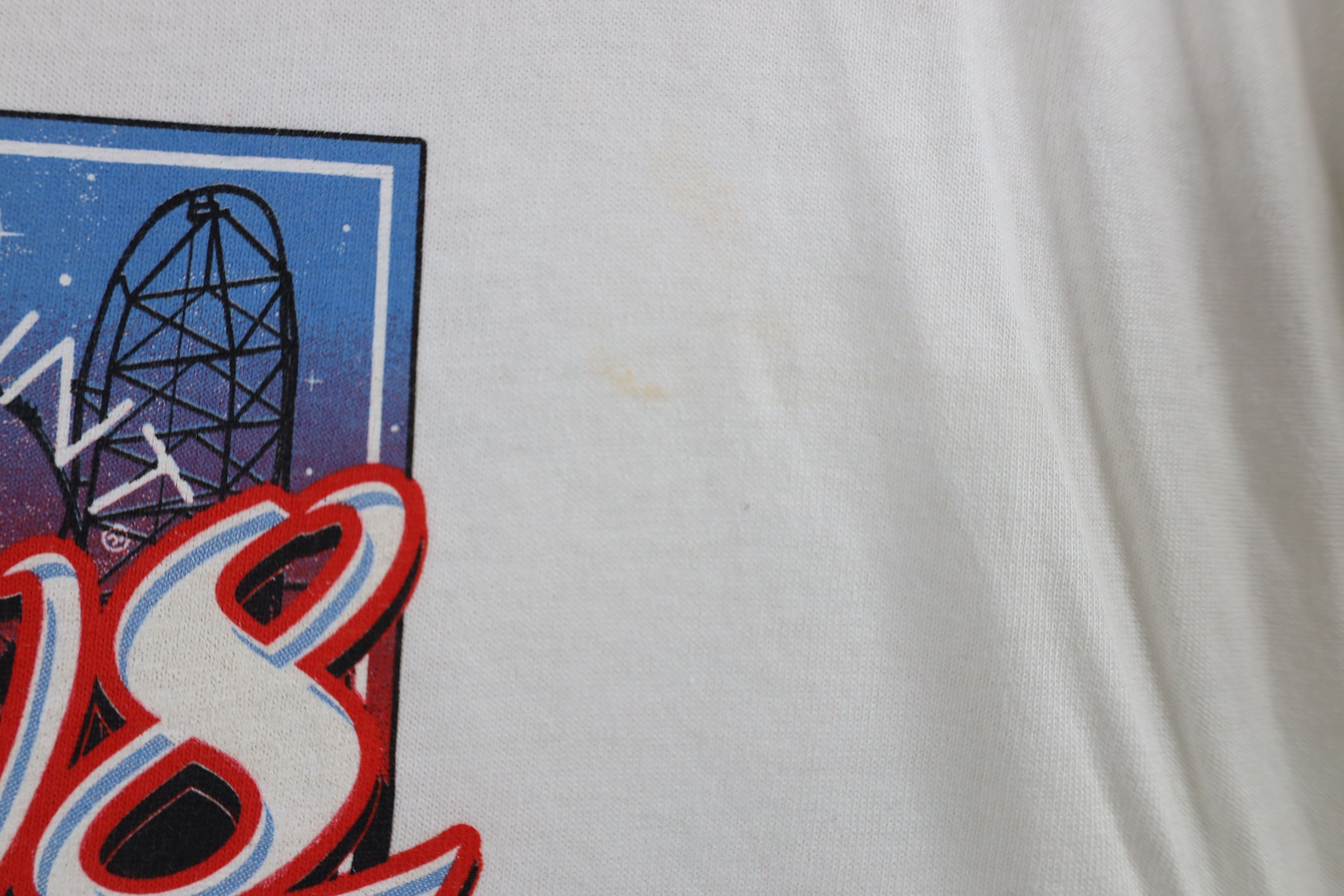 Vintage Vintage Y2K 2008 Brown Cedar Point Amusement Park T-Shirt Size US L / EU 52-54 / 3 - 6 Thumbnail