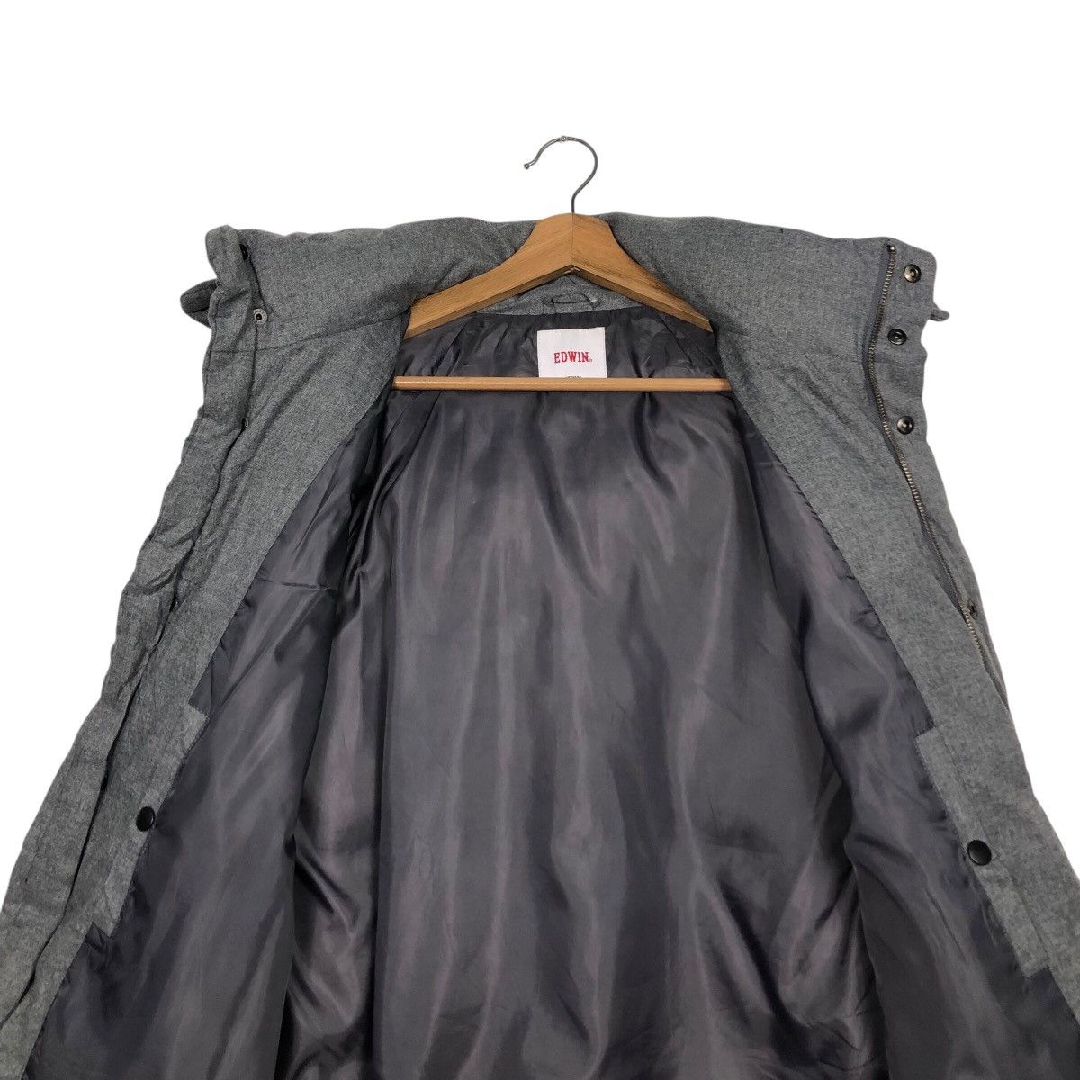 Edwin 📌Vintage Biker Light Puffer Jacket Hoodie Edwin Size US M / EU 48-50 / 2 - 16 Thumbnail