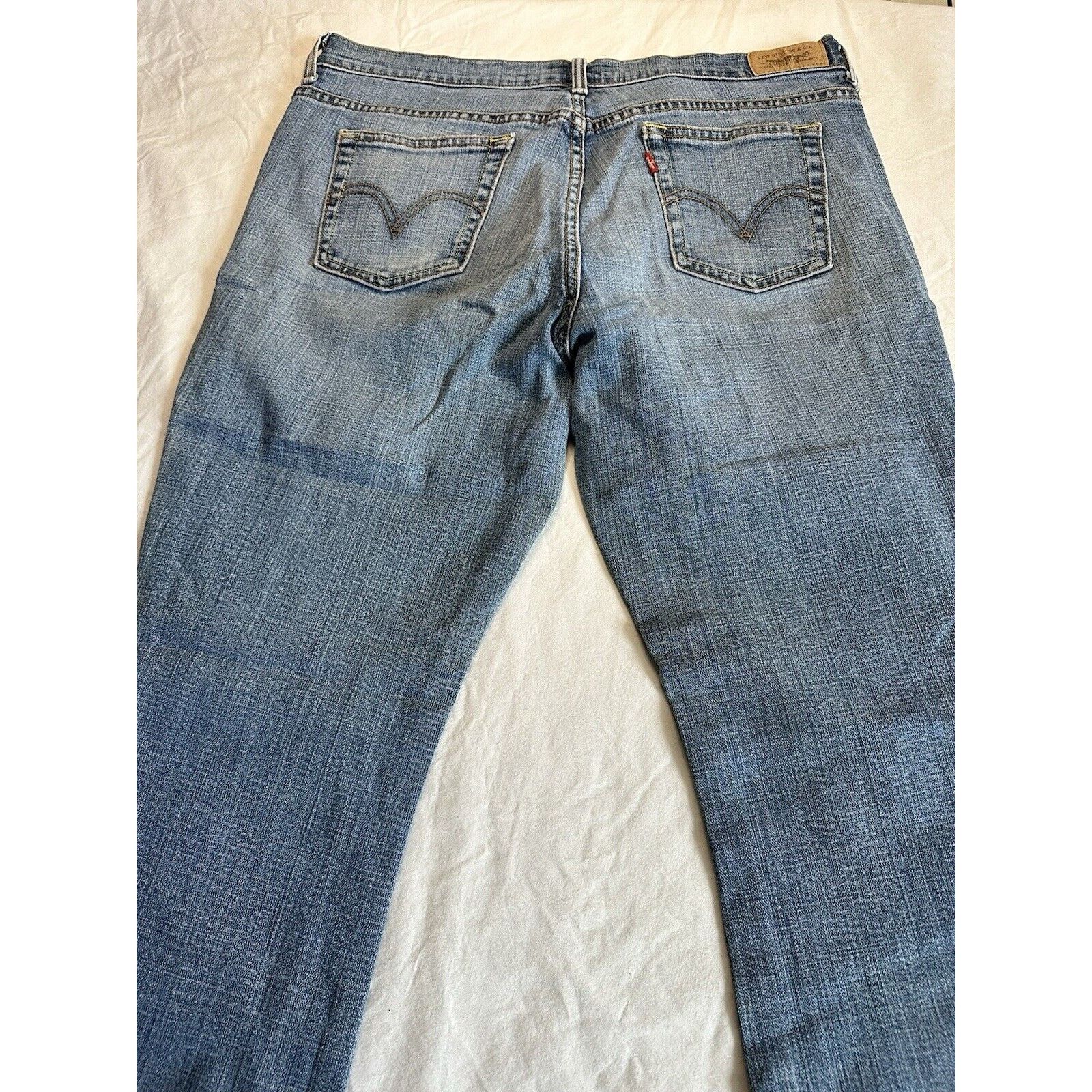 Levi's Levis 515 Boot Cut Blue Jeans Women's 12 short Normcore VTG Size 34" / US 12 / IT 48 - 13 Thumbnail