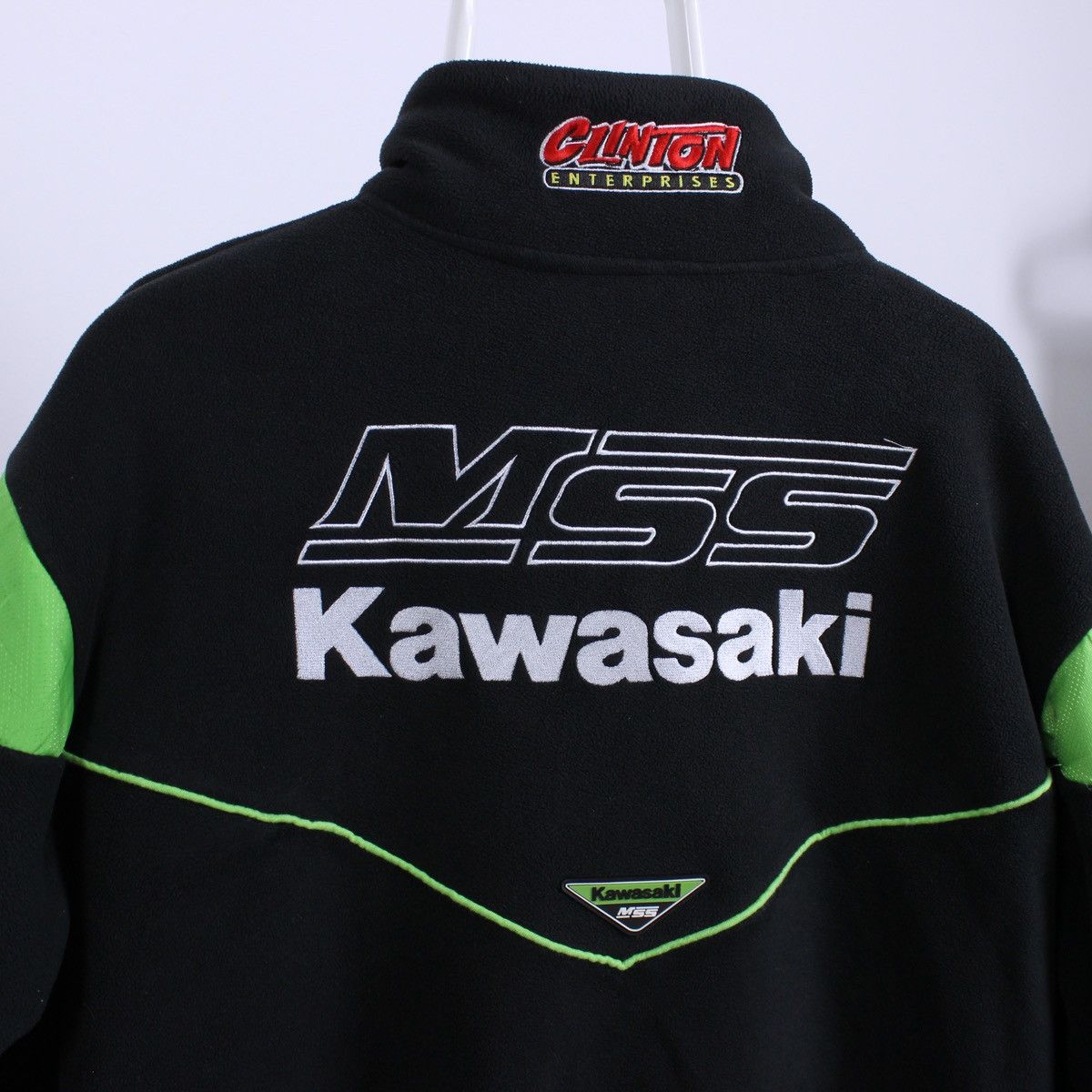 Vintage Vintage MSS Kawasaki Racing Team Racing Zip Fleece Size US M / EU 48-50 / 2 - 9 Thumbnail