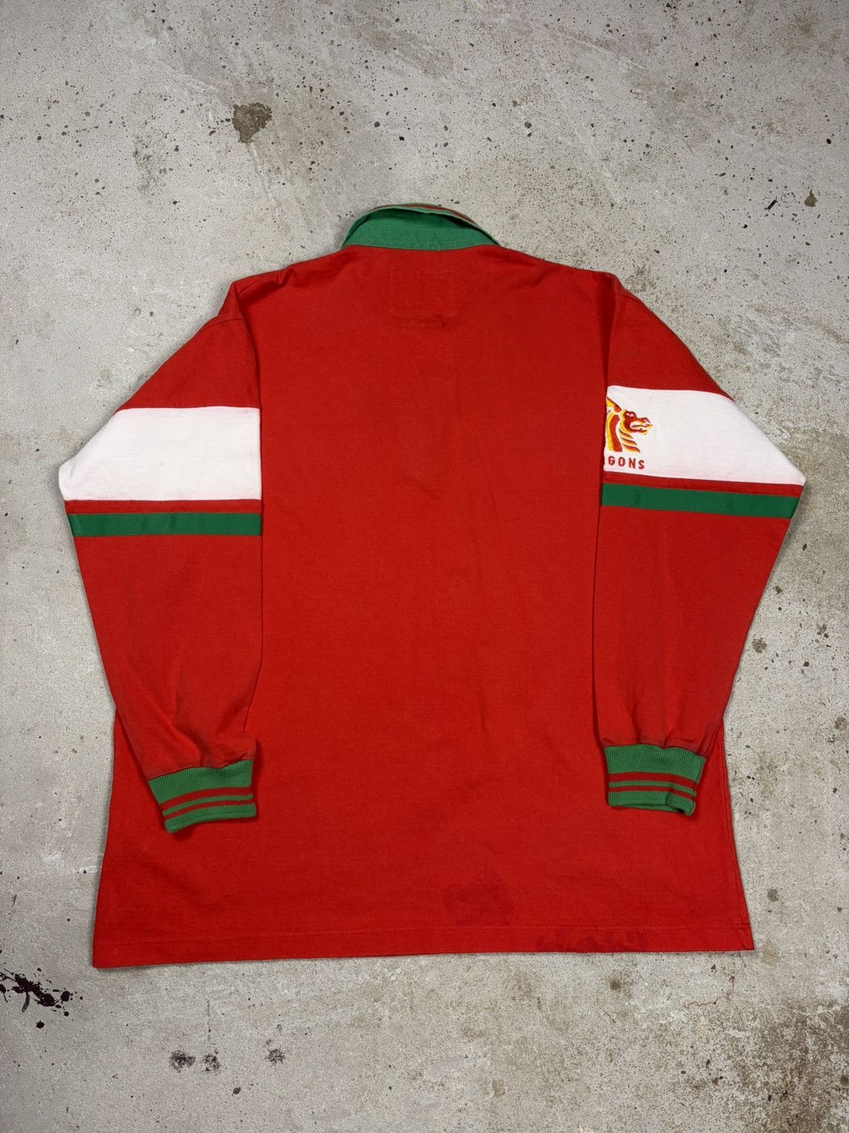 Cotton Traders Vintage 1990s Cotton Traders Wales Team Rugby Jersey Size US XL / EU 56 / 4 - 2 Thumbnail