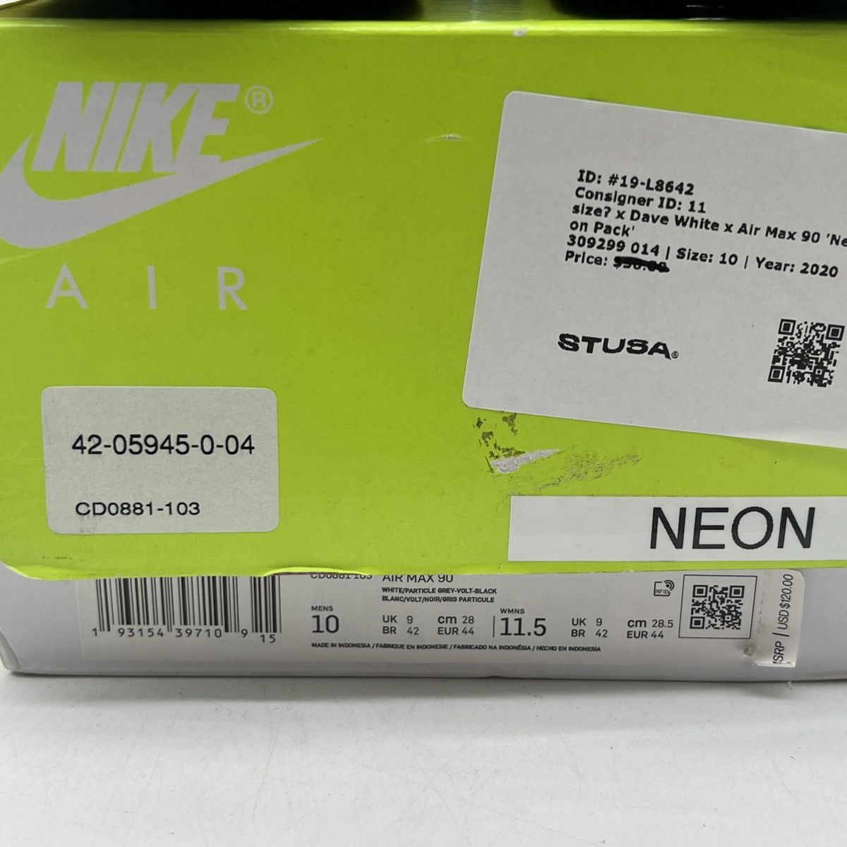 Nike Air max 90 volt Size US 10 / EU 43 - 6 Thumbnail