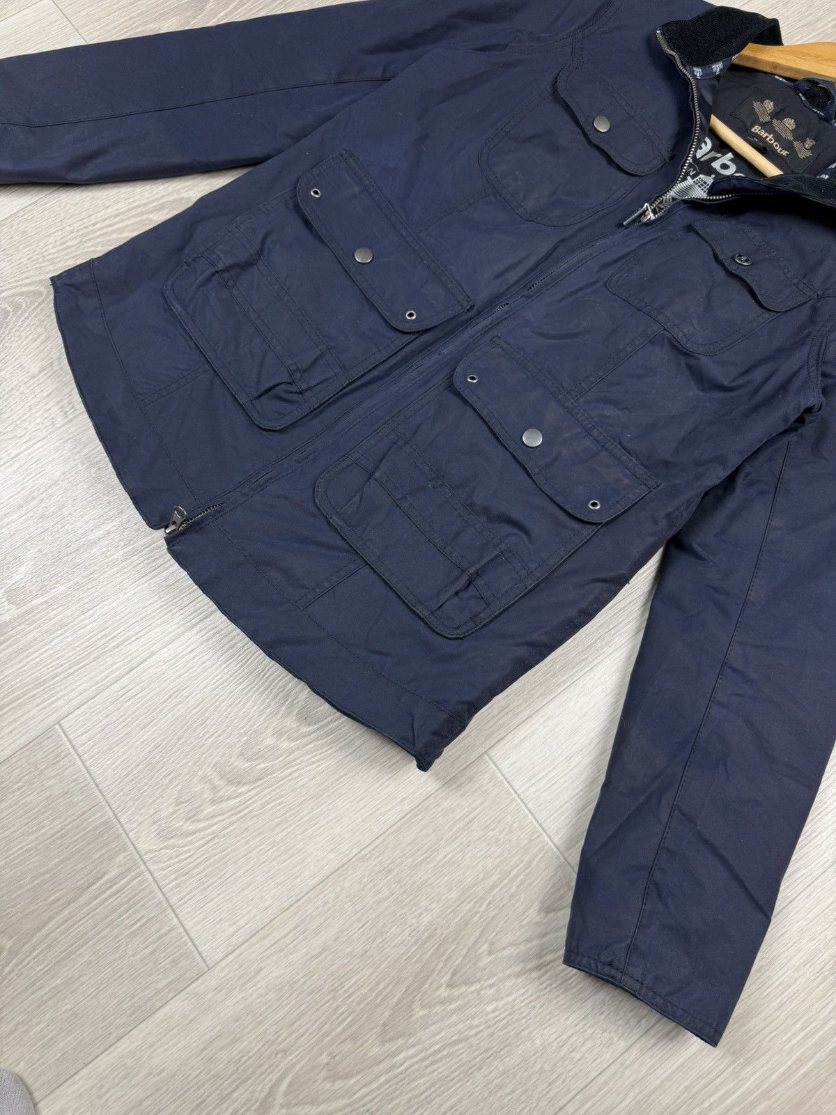 Barbour Barbour Filey Wax Jacket Ladies UK 10 Navy Size M / US 6-8 / IT 42-44 - 5 Thumbnail