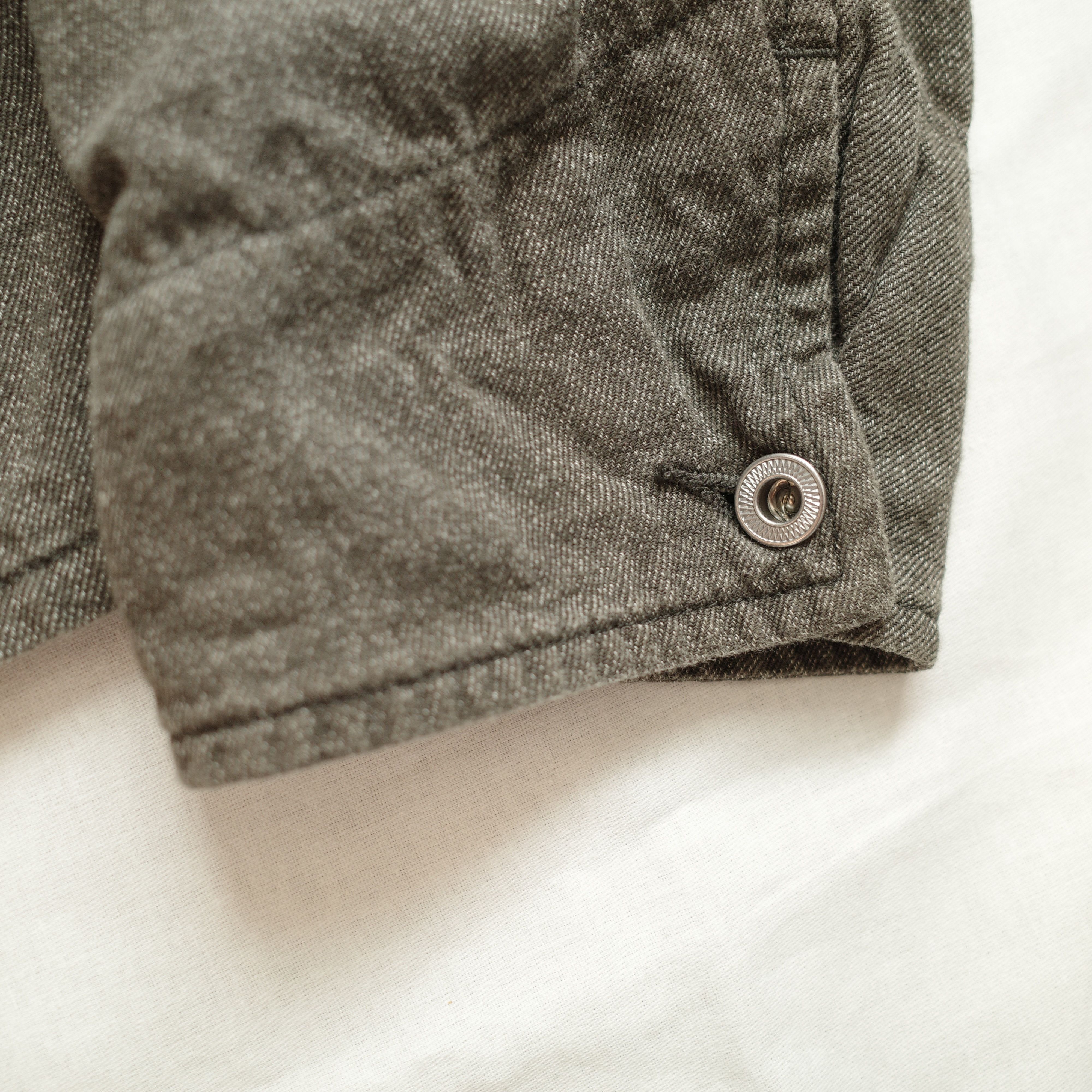 A.PRESSE Vintage Black Chambray Sports Jacket Size US M / EU 48-50 / 2 - 4 Thumbnail