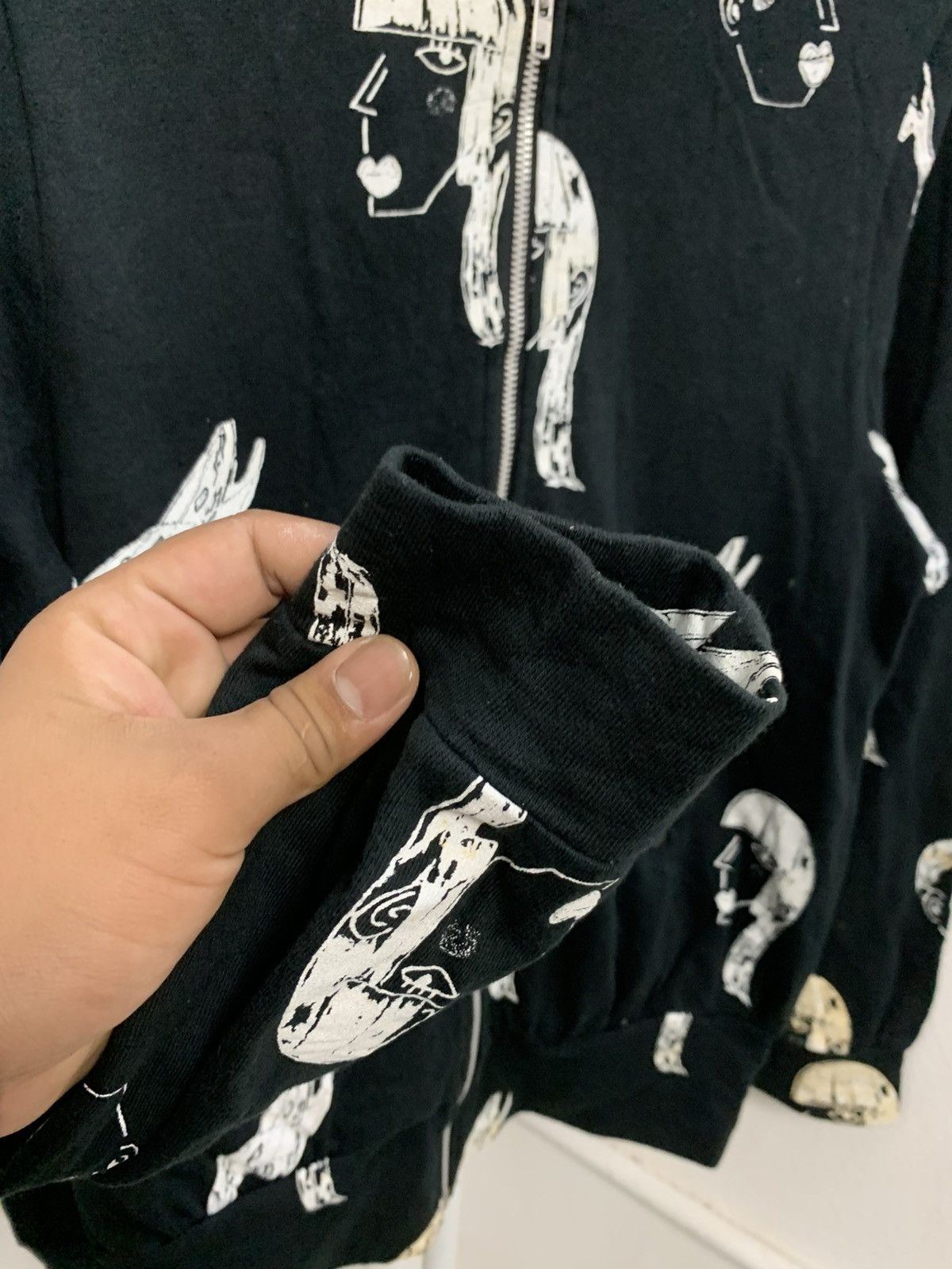 Japanese Brand × Vintage Art OVP Malko Malka by Yuri&Chika zipper sweater Size S / US 4 / IT 40 - 5 Thumbnail