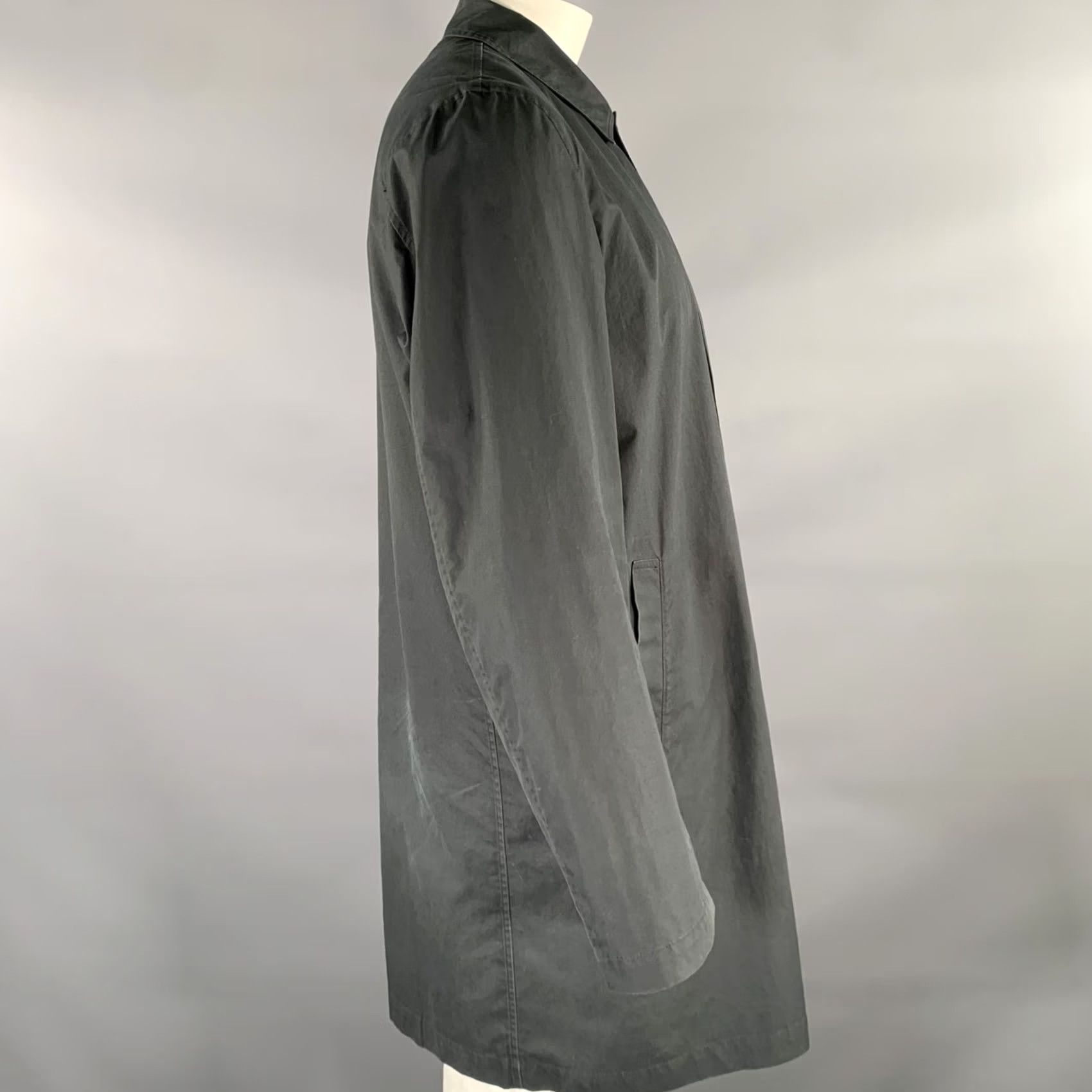 Jil Sander JIL SANDER Size 42 Black Cotton Snap Button Coat Jacket Mens Adult 42 Black Snaps Italy Size US XS / EU 42 / 0 - 3 Thumbnail