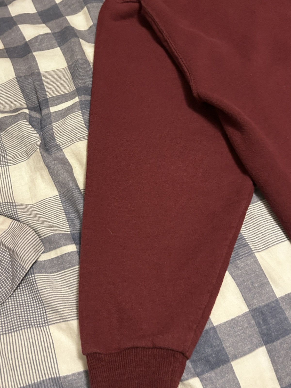 Jerzees × Vintage MAROON VIRGINIA TECH HOODIE Size US L / EU 52-54 / 3 - 9 Thumbnail