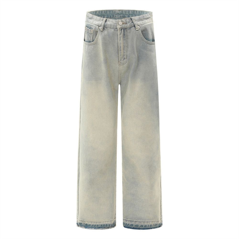 Japanese Brand Men's street style punk distressed washed jeans Size US 32 / EU 48 - 1 Thumbnail