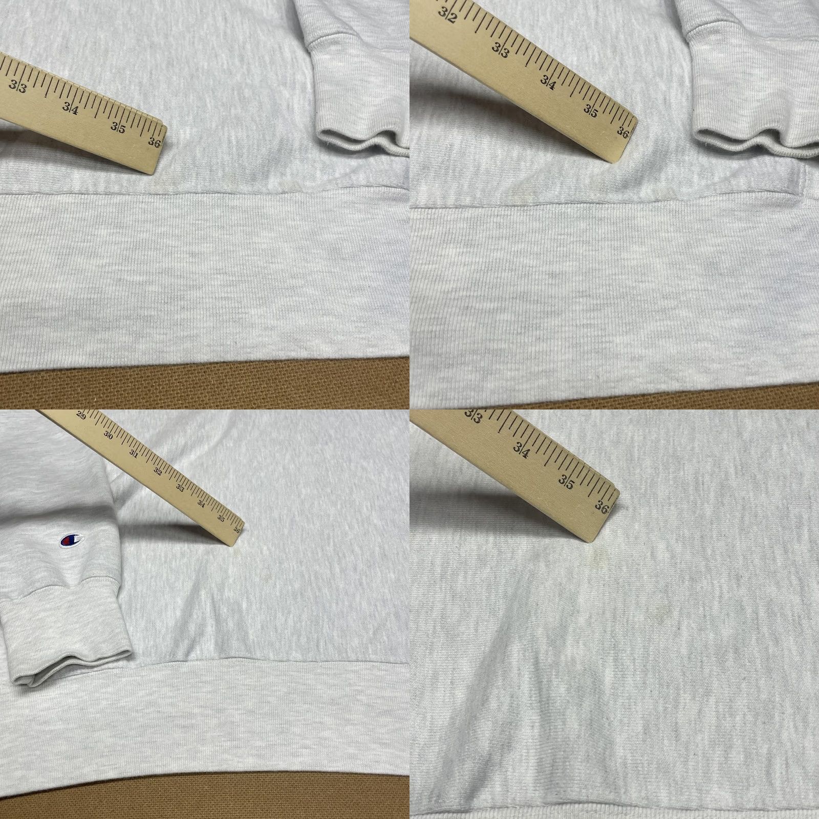 Champion Champion Reverse Weave Sweatshirt Mens 2XL Gray Script Logo Crewneck Pullover Size US XXL / EU 58 / 5 - 10 Thumbnail