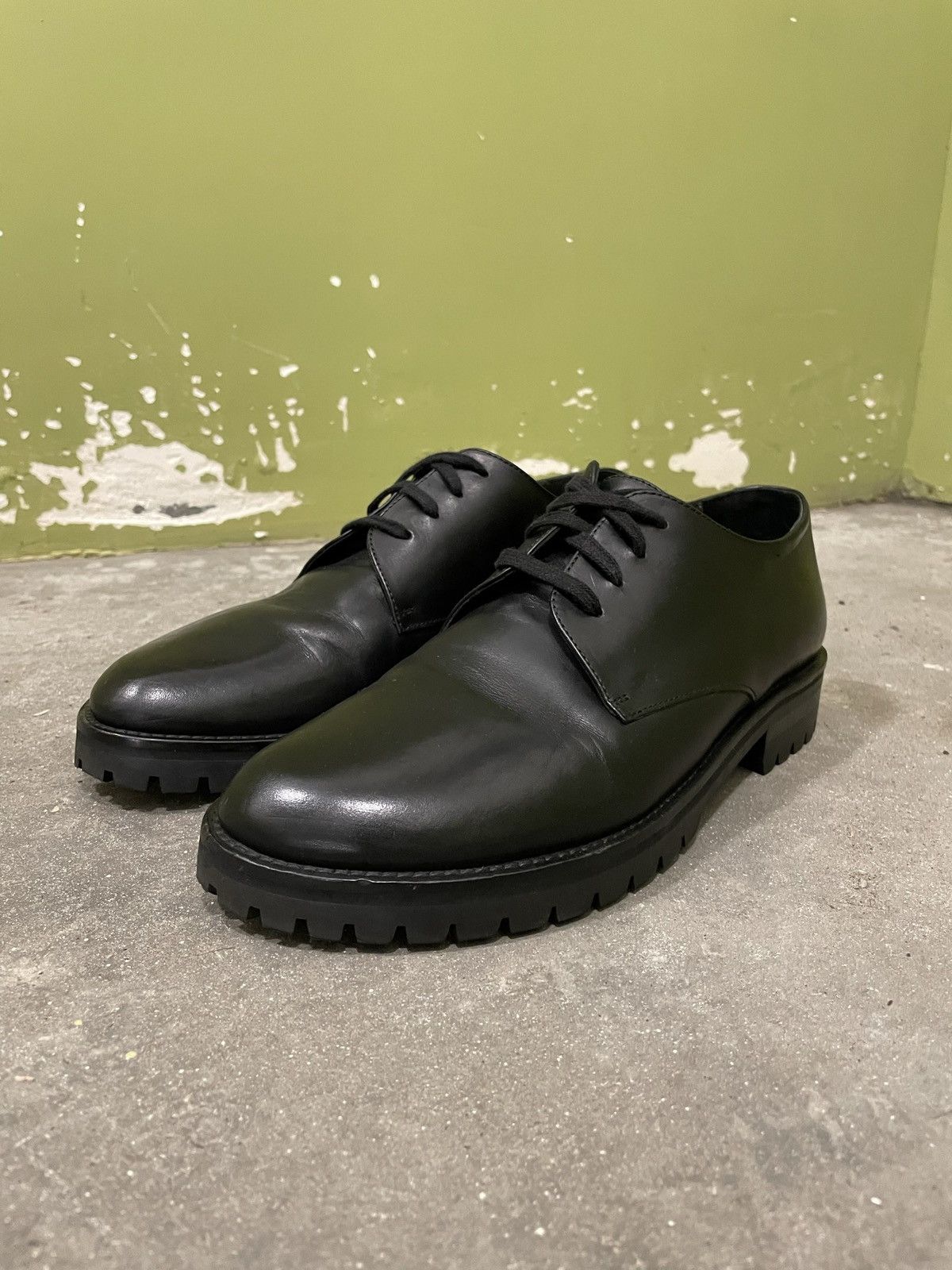 image of Ann Demeulemeester Derbies Size 40 Shoes in Black, Men's