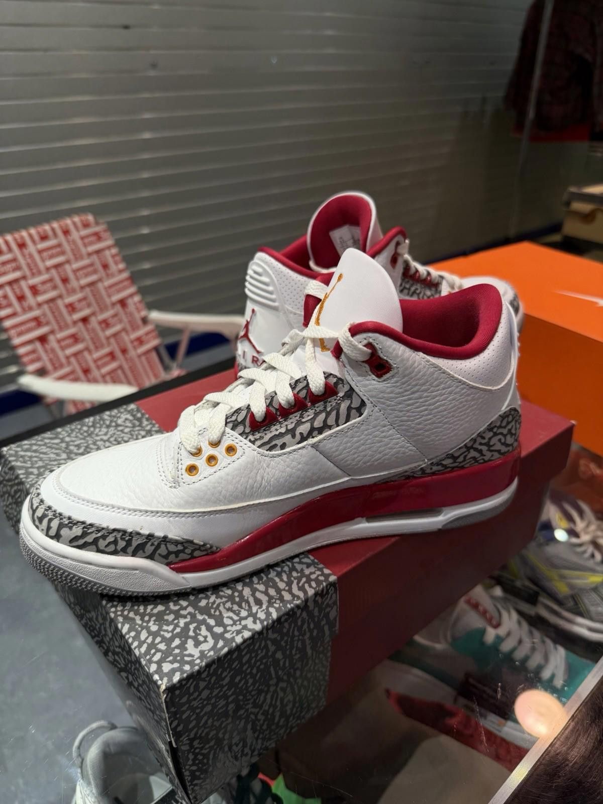 Jordan Brand Size 8.5 - Jordan 3 Retro Mid Cardinal Red (CT8532 126) Size US 8.5 / EU 41-42 - 10 Thumbnail