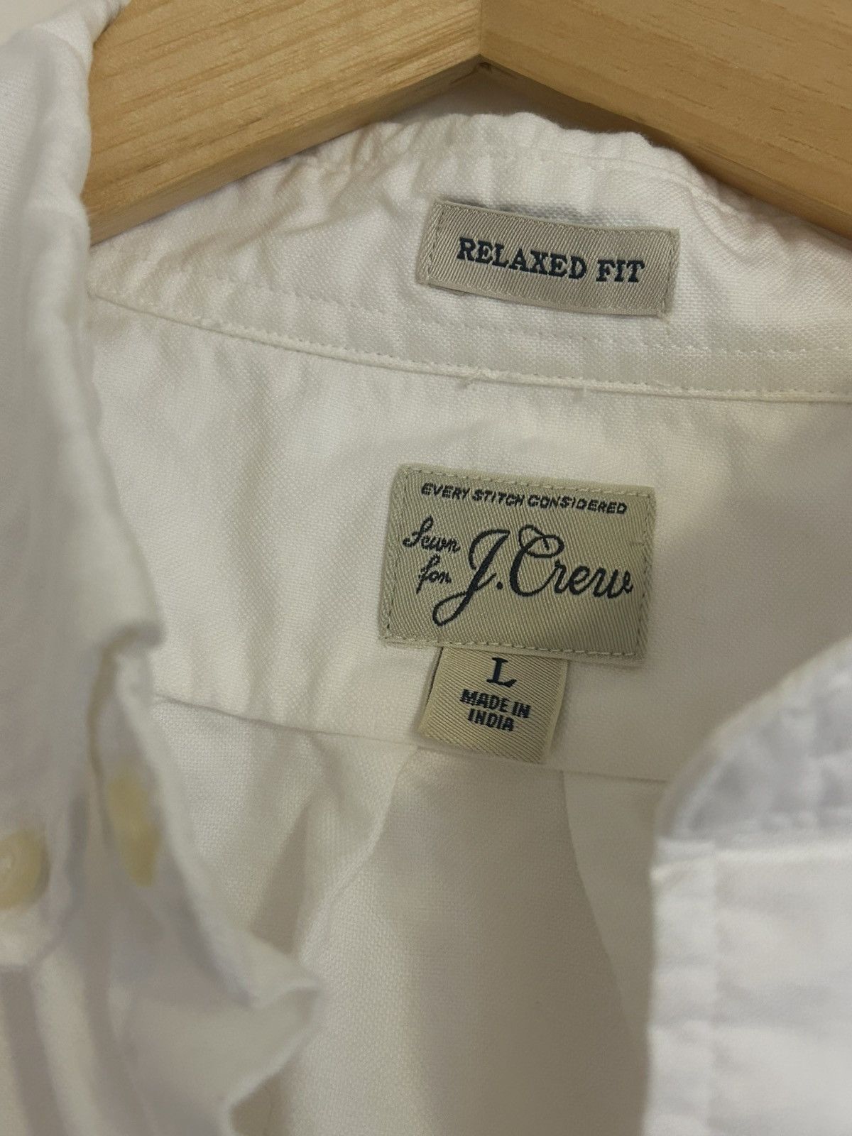 J.Crew JCREW OCBD shirt Size US L / EU 52-54 / 3 - 3 Thumbnail