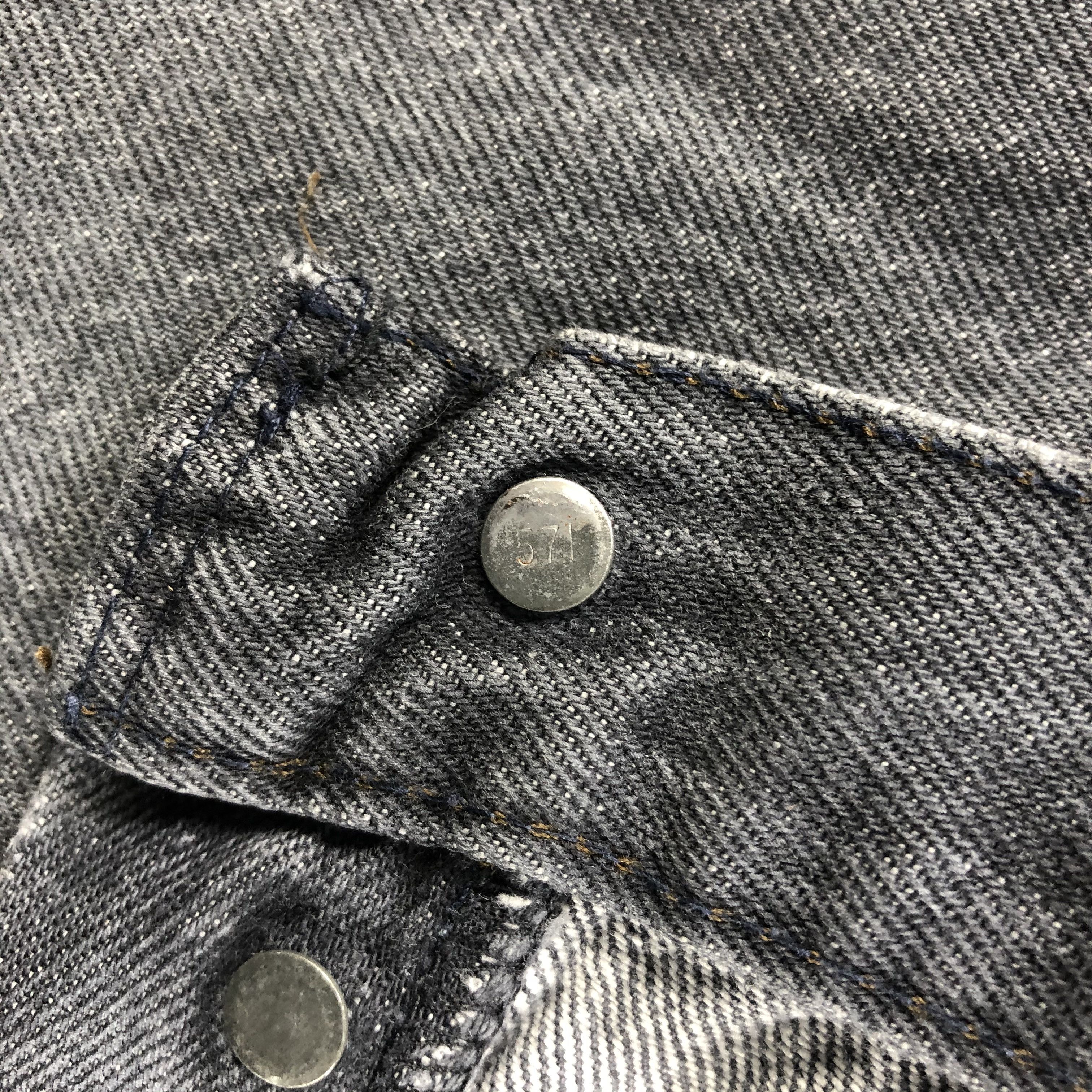 Levi's Vintage 90s Ripped Levis 501 Earth Tone Jeans-J1515 Size US 30 / EU 46 - 14 Thumbnail