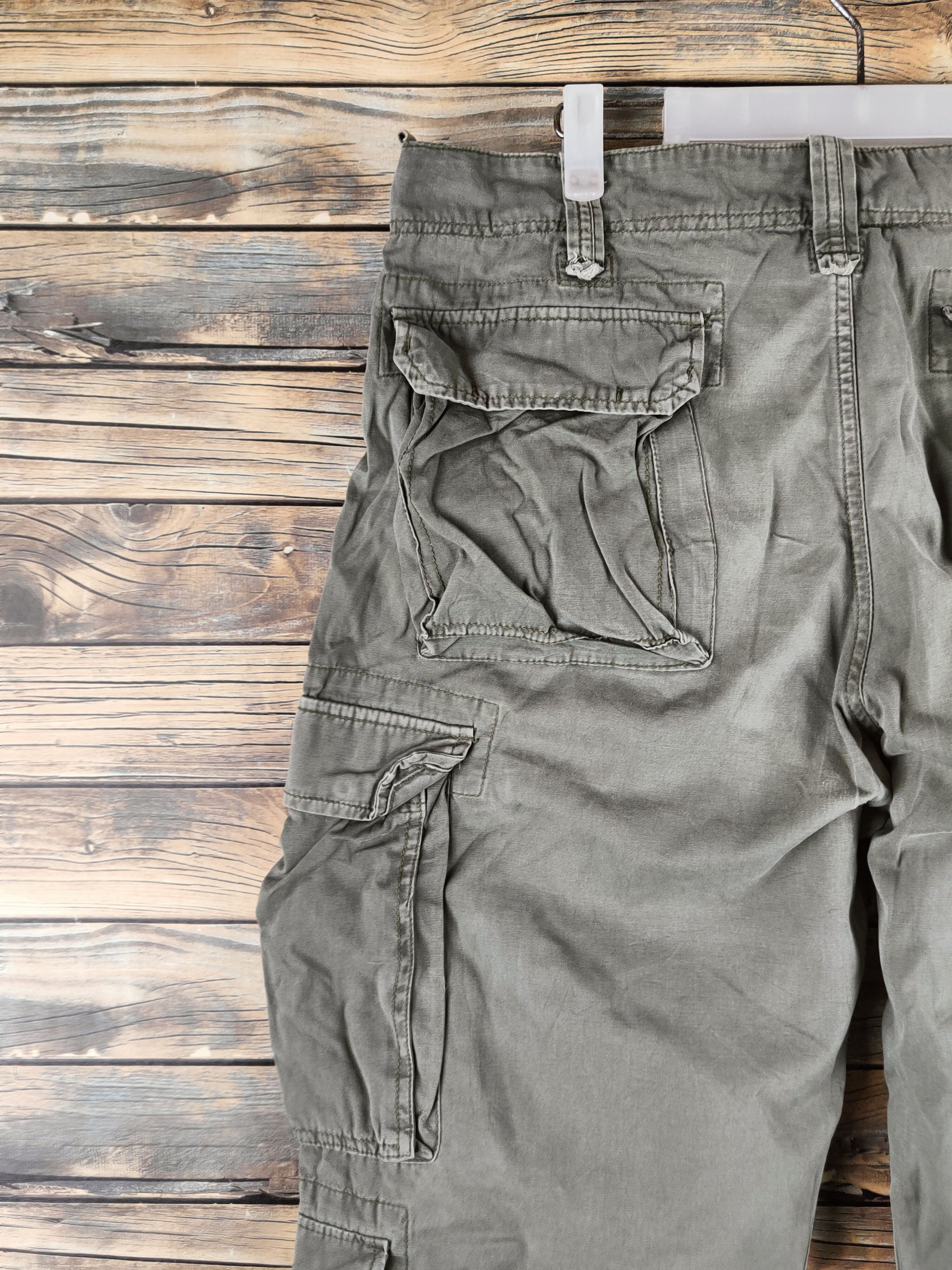Generic Surplus DL Surplus Army Green Multipocket Cargo Pants #46-408 Size US 35 - 8 Thumbnail