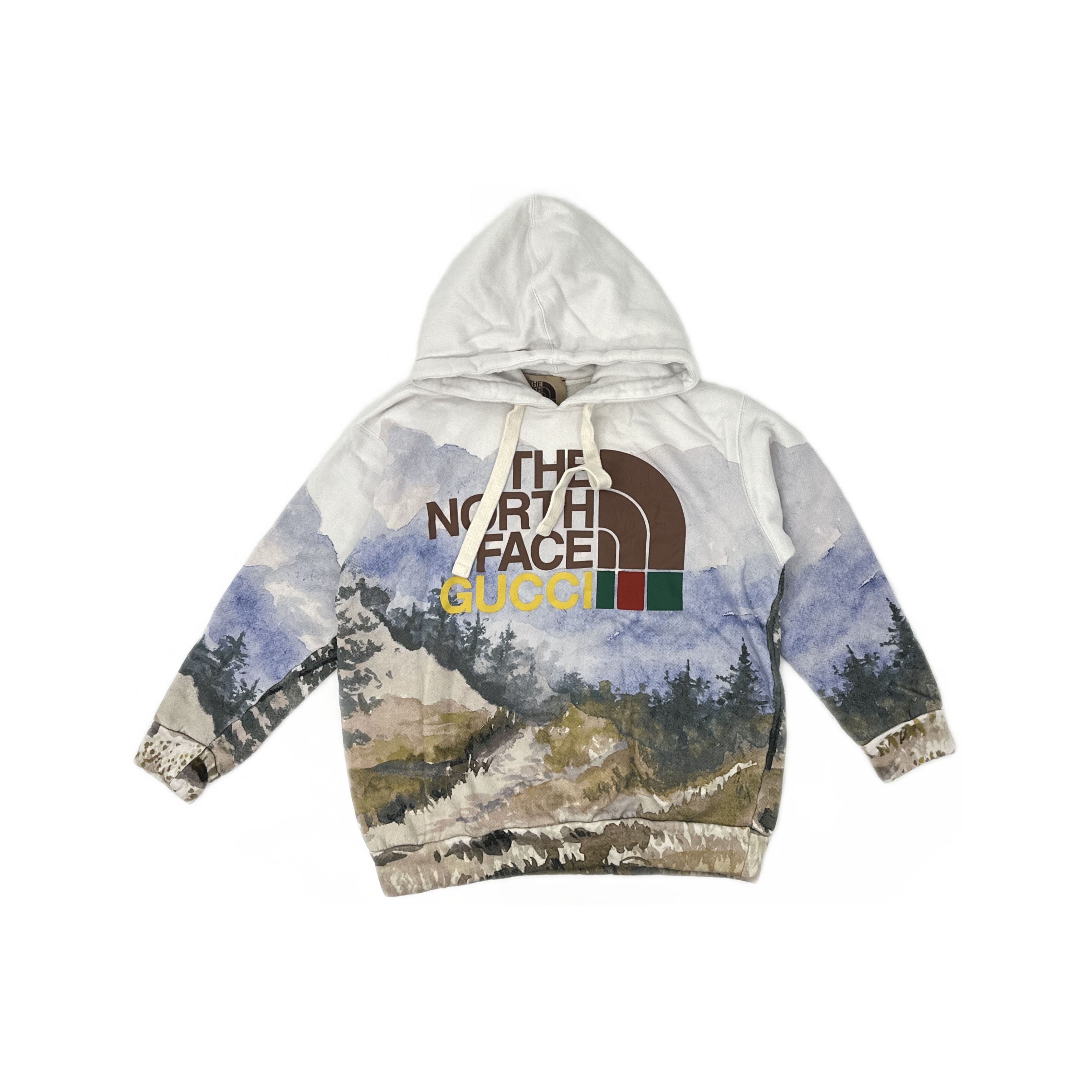 Gucci Gucci x The North Face Landscape Hoodie Size XXS Size XXS / US 00 / IT 34 - 1 Thumbnail