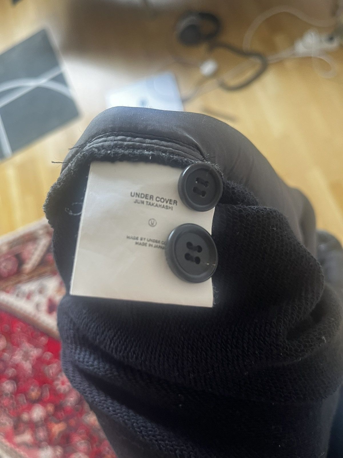 Undercover AW03 Paper Doll Undercover wool and sweatpants hybrid pants Size US 32 / EU 48 - 7 Thumbnail