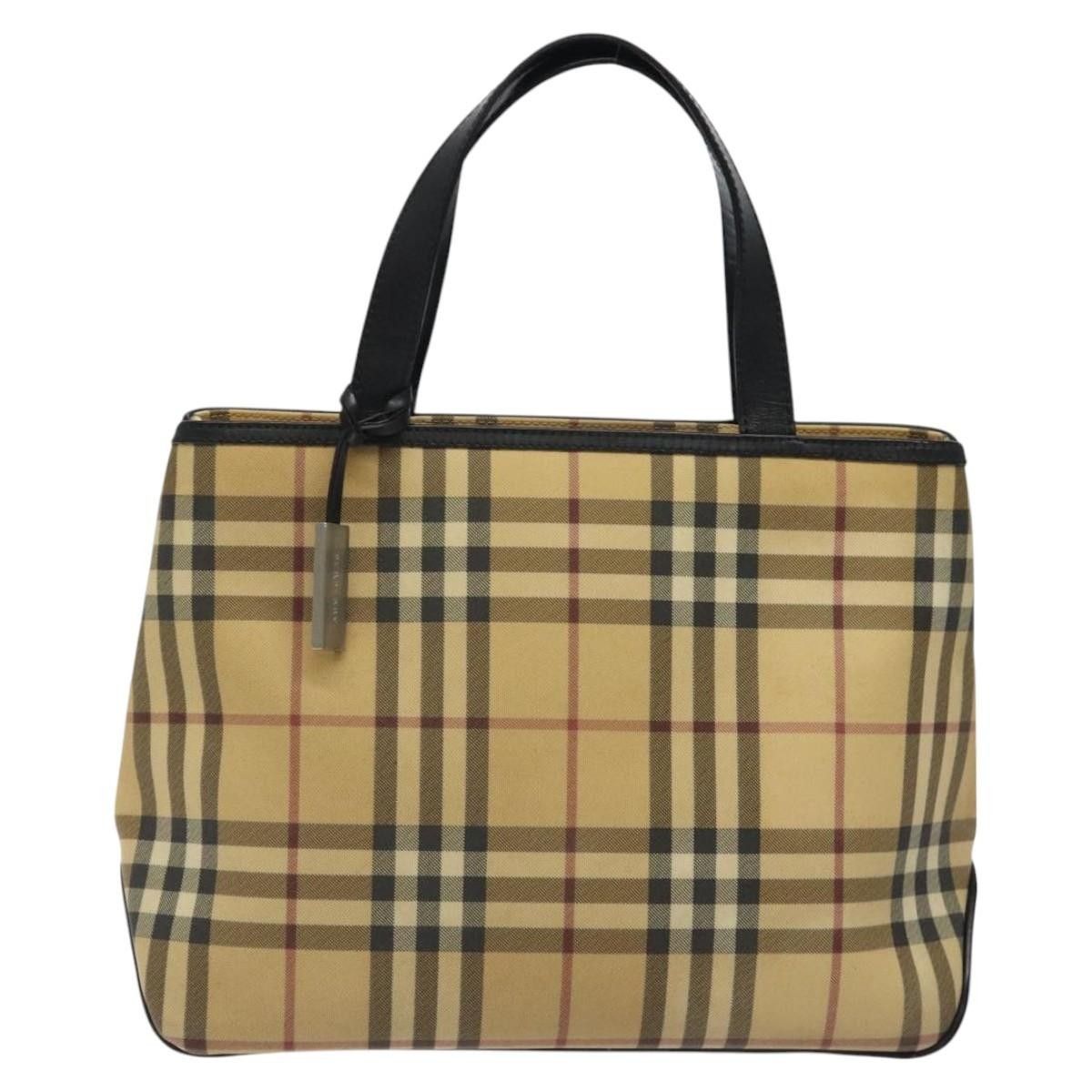 Burberry Burberry Nova Check Nova Check Canvas and leather Size ONE SIZE - 1 Thumbnail
