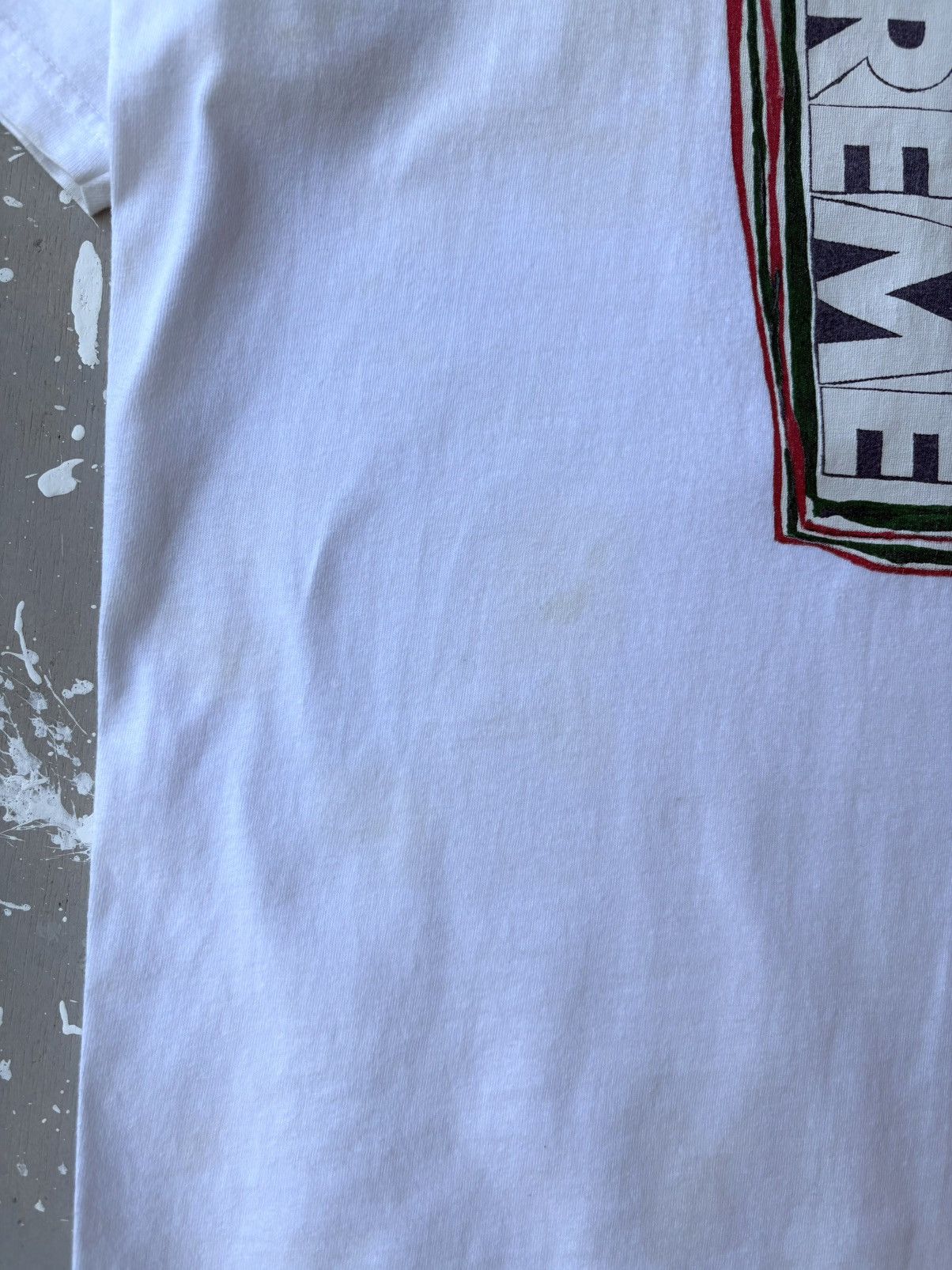 Supreme Supreme Mask Tee in White SS22 Collection Size US XL / EU 56 / 4 - 9 Thumbnail