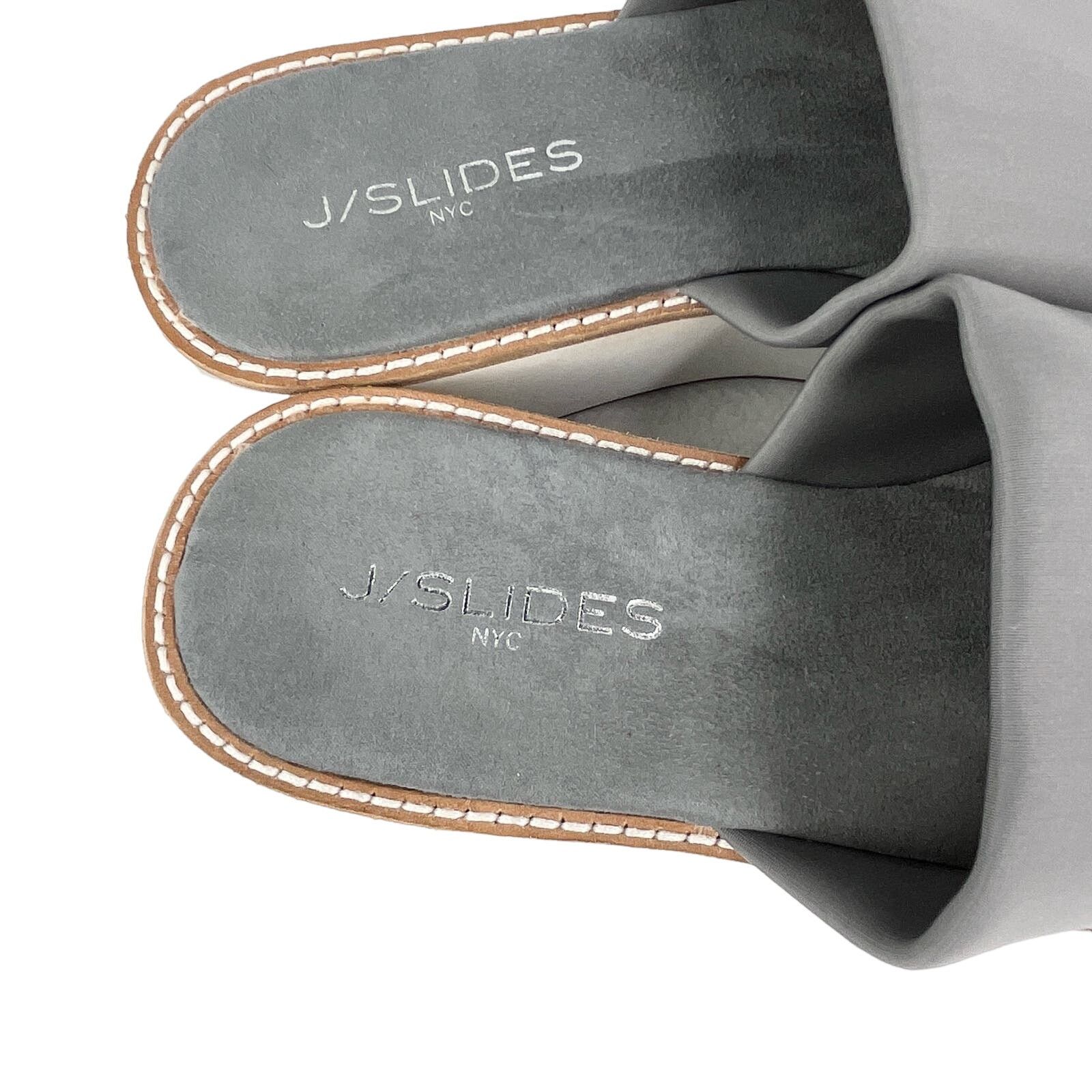 J/Slides J/Slides Platform Sandals Slides 8 Gray White Size US 8 / IT 38 - 4 Thumbnail