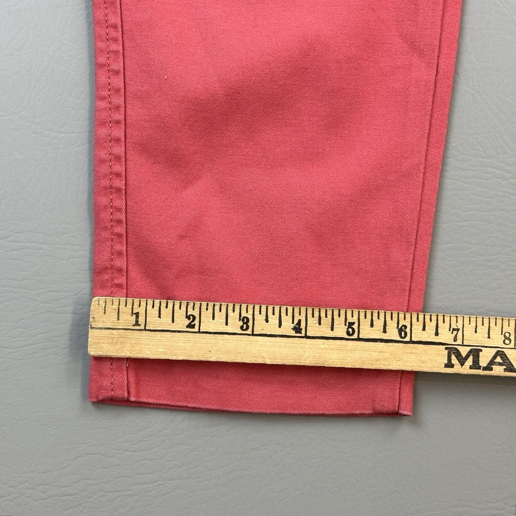Levi's Levi's Chino Pants Mens 30x30 Rose Red Regular Stretch Casual Tapered Standard XX Logo Pocket Men Size US 30 / EU 46 - 4 Thumbnail