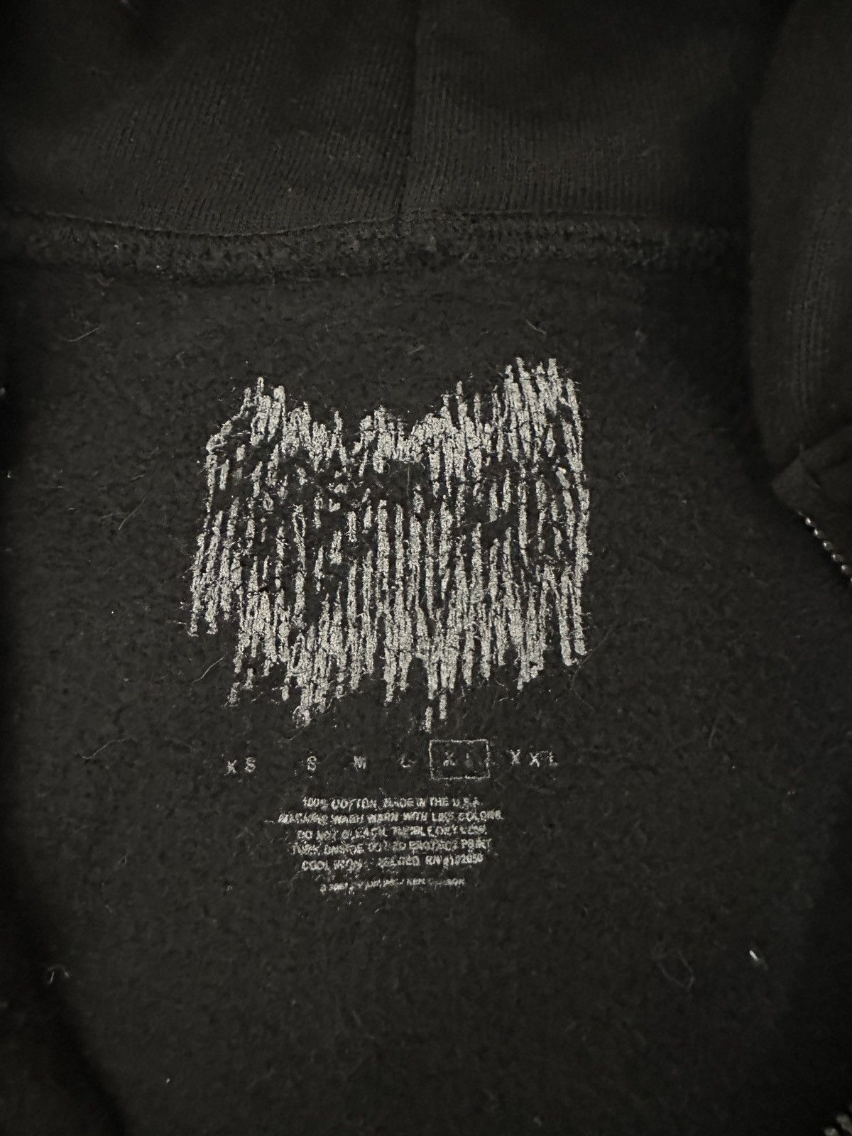 Ken Carson Ken Carson AGC Tour Gorecore Zip Up Hoodie Size US L / EU 52-54 / 3 - 6 Thumbnail
