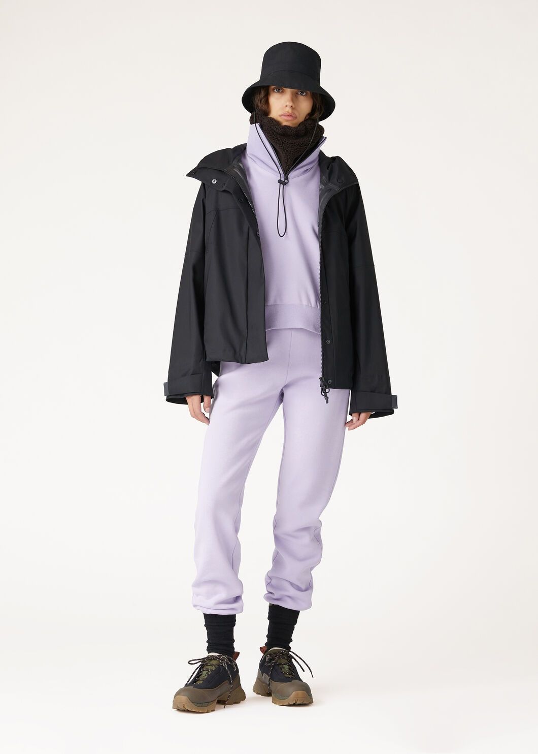 Loro Piana o1srvl11e0825 FAN8095 Larecchio Half Zip Sweater in Lilac Size M / US 6-8 / IT 42-44 - 2 Thumbnail