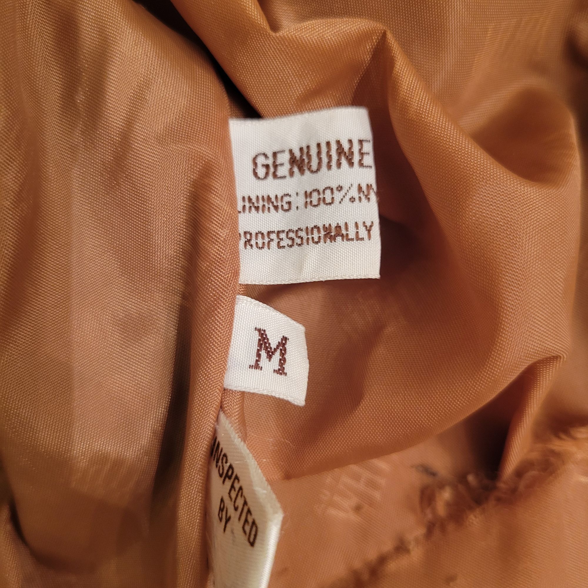 Vintage Vintage Whipp Leather Belted Jacket M Brown Distressed Bombe Size M / US 6-8 / IT 42-44 - 6 Thumbnail