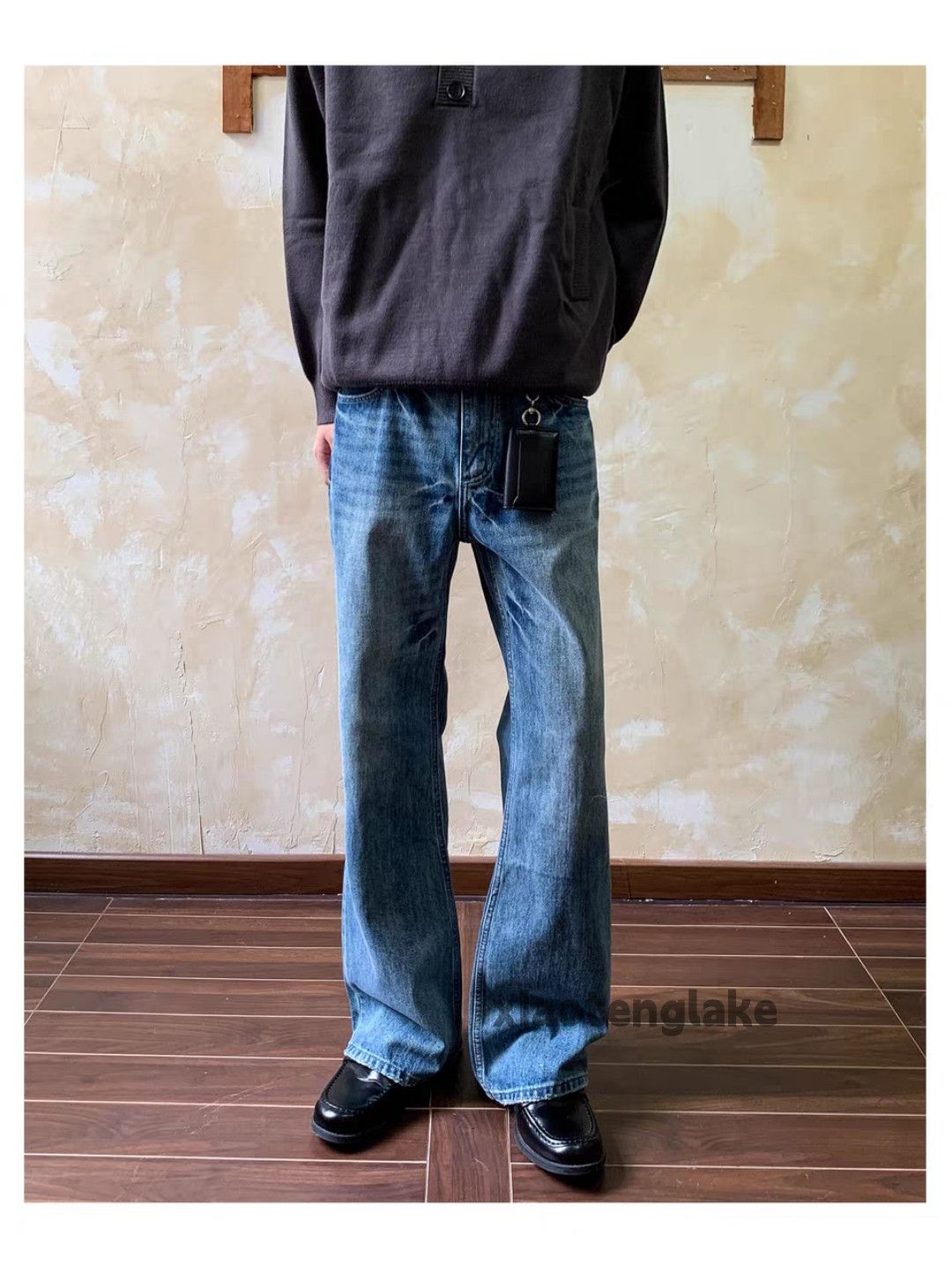 Jean Custom Vintage washed faded cleanfit yuppie y2k jeans Size US 28 / EU 44 - 2 Thumbnail
