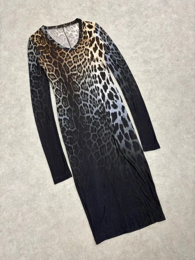 Iceberg 2000s Iceberg Leopard Print Dress Size M / US 6-8 / IT 42-44 - 4 Thumbnail
