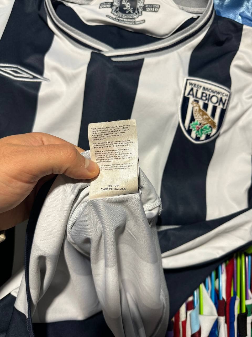 Umbro × Vintage West Bromwich Albion 2009/10 Umbro Vintage Soccer Jersey M Size US M / EU 48-50 / 2 - 17 Thumbnail