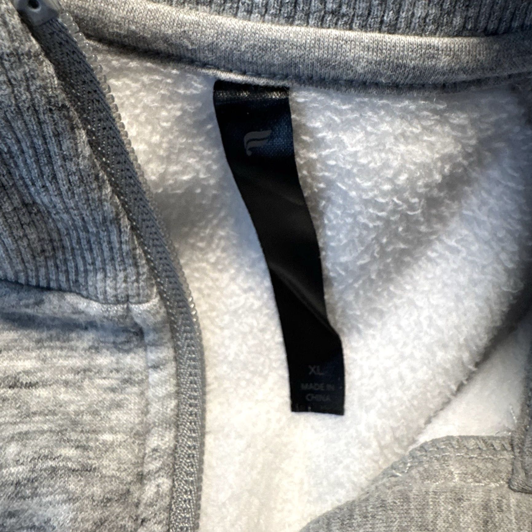 Fabletics Fabletics The Go-To Quarter Zip Sweatshirt Men’s Size XL Gray Size US XL / EU 56 / 4 - 6 Thumbnail