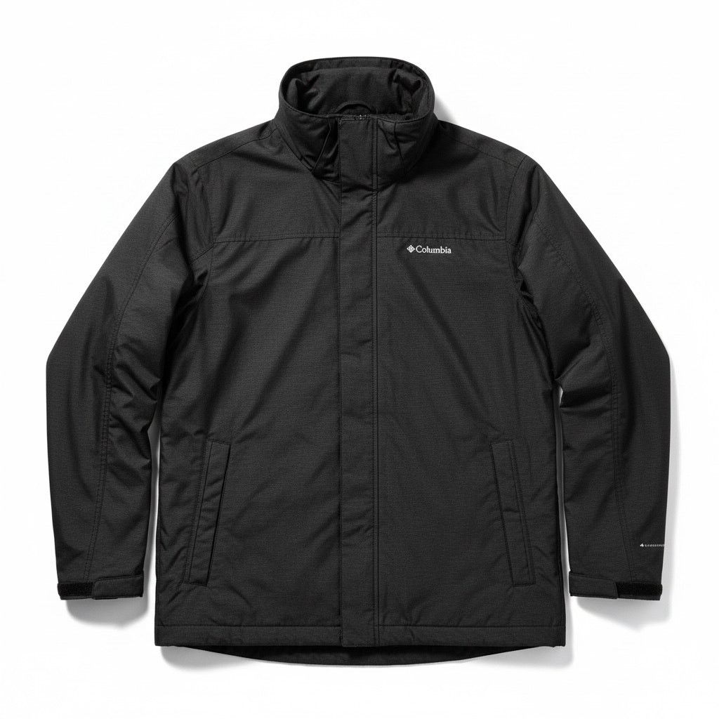 Columbia Columbia Men's Dark Gray Interchange Jacket Shell Outdoors L Size US L / EU 52-54 / 3 - 1 Thumbnail
