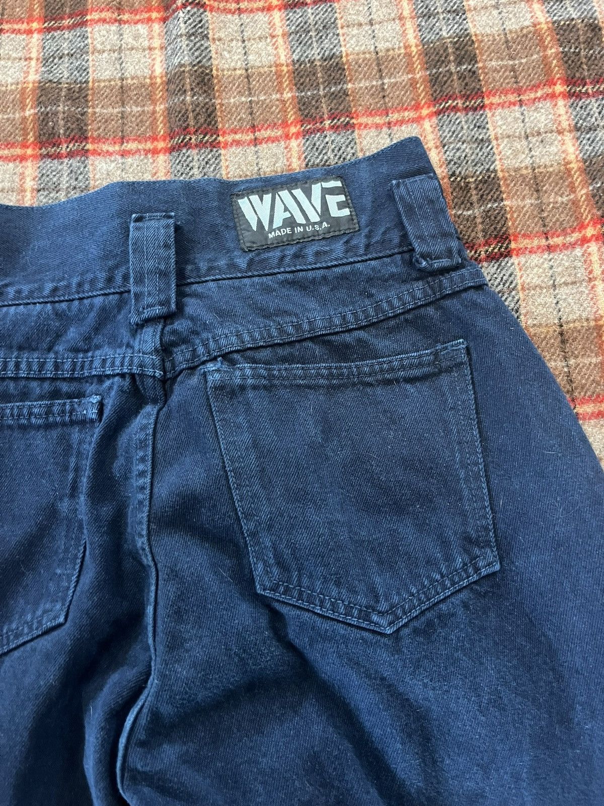 Other Vintage 80’s Made in USA Wave Navy High waisted Mom jeans Size 27" / US 4 / IT 40 - 9 Thumbnail