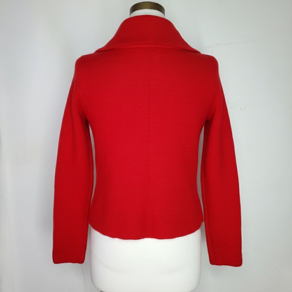 Other Adrienne Vittadini Size S Sweater Shrug Jacket Thick Knit Size S / US 4 / IT 40 - 3 Thumbnail
