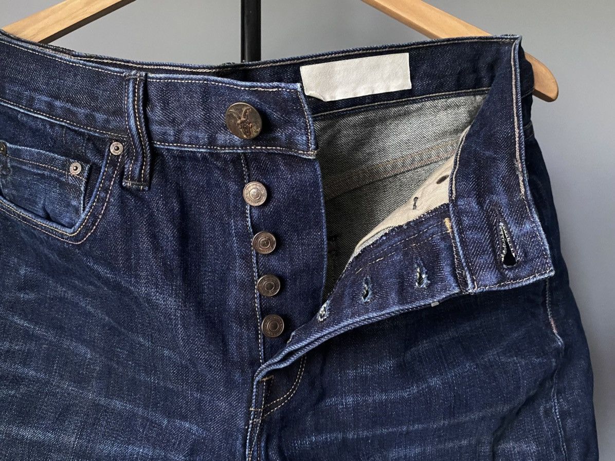 Allsaints Allsaints Deathstar Iggy Selvedge Distressed Denim Shorts Size US 32 / EU 48 - 8 Thumbnail