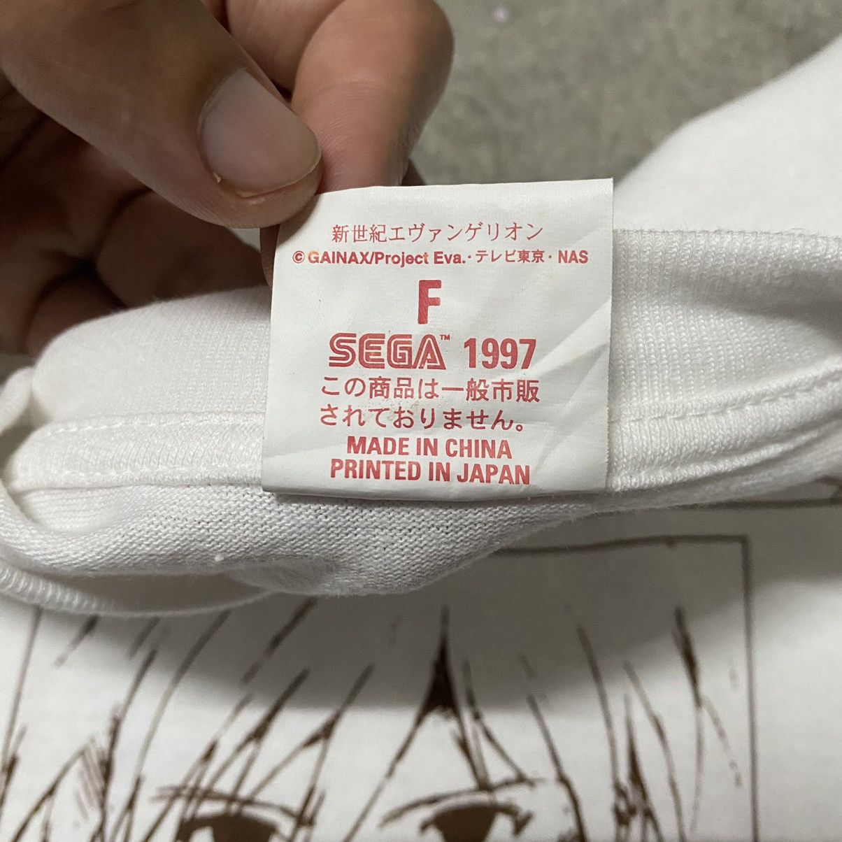 Anime VINTAGE 90’s NEON GENESIS EVANGELION ANIME T SHIRT RARE! Size US M / EU 48-50 / 2 - 4 Thumbnail