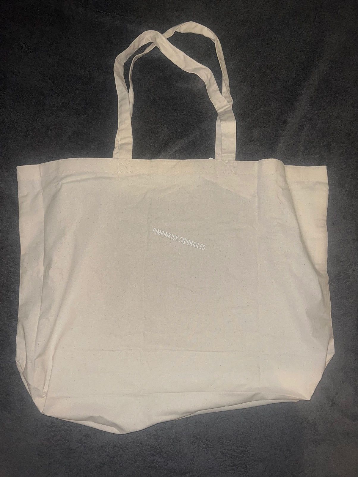 Uniqlo UNIQLO unisex tote bag (cream) Large Size ONE SIZE - 2 Thumbnail
