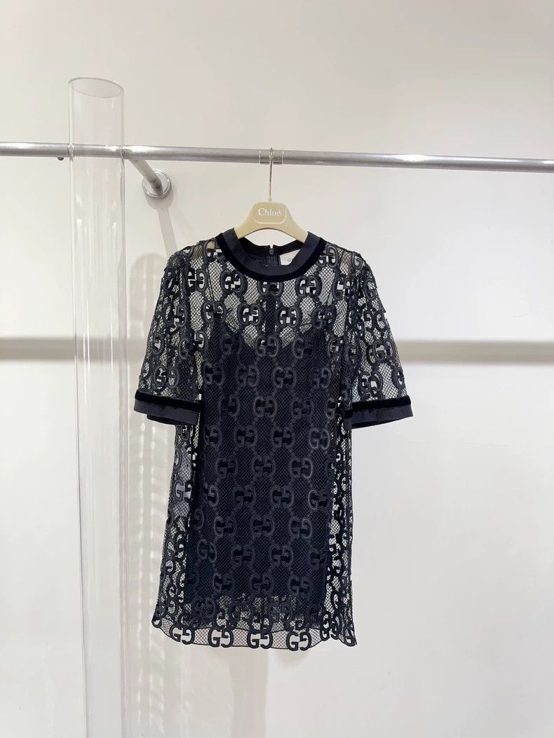 Gucci GucciFull logo dress 2503-Nextarrow Size XXS / US 00 / IT 34 - 1 Thumbnail
