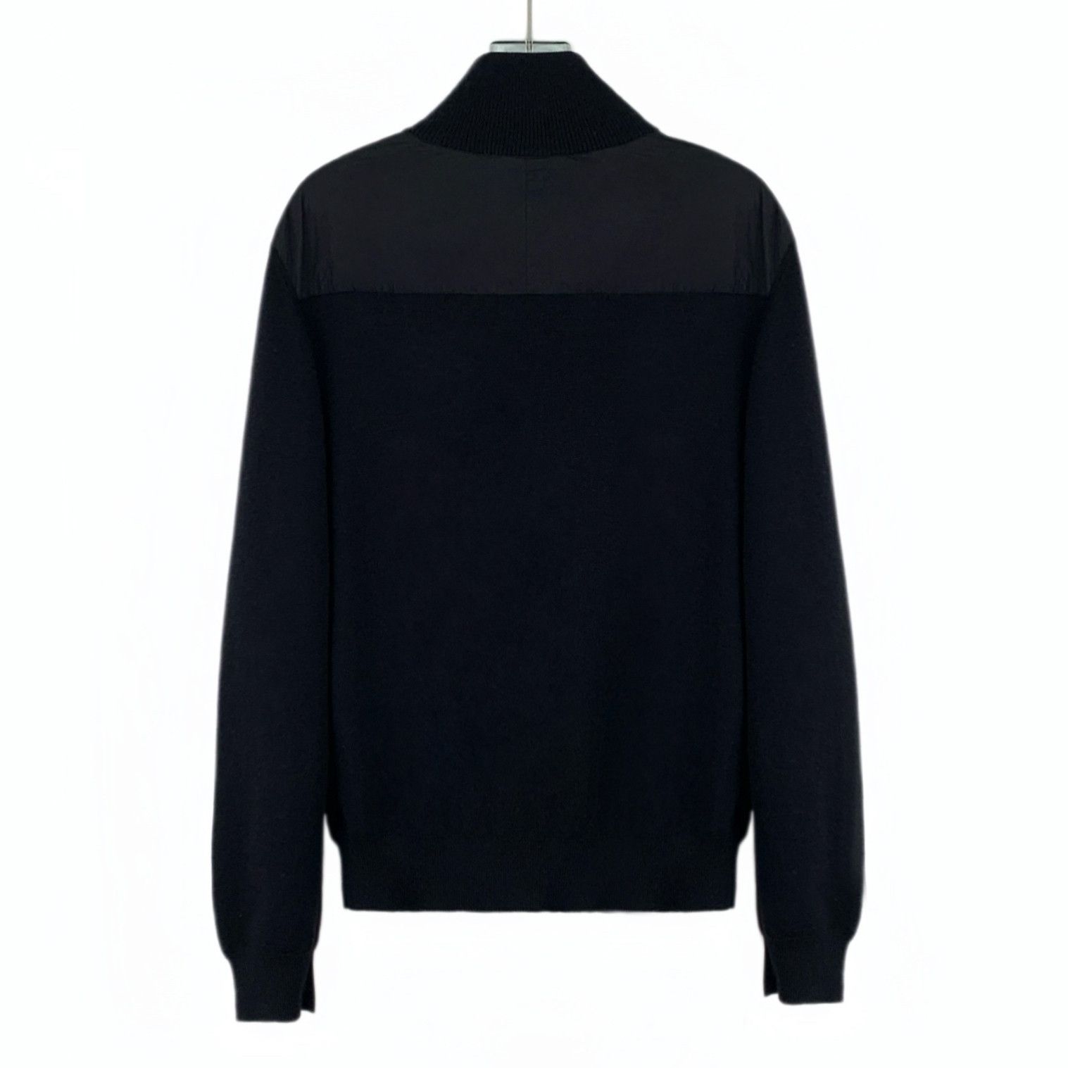 Prada Prada Wool Zip Jacket Black (46) Size US S / EU 44-46 / 1 - 2 Thumbnail