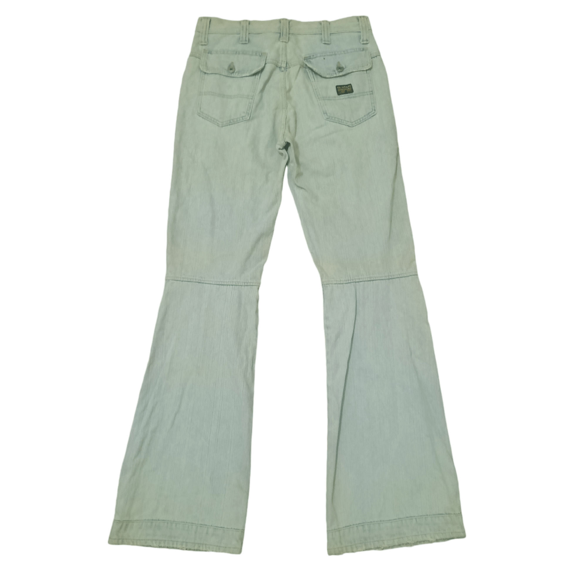 G-Star G Star Raw denim baggy jeans bootcut style Size US 31 - 11 Thumbnail